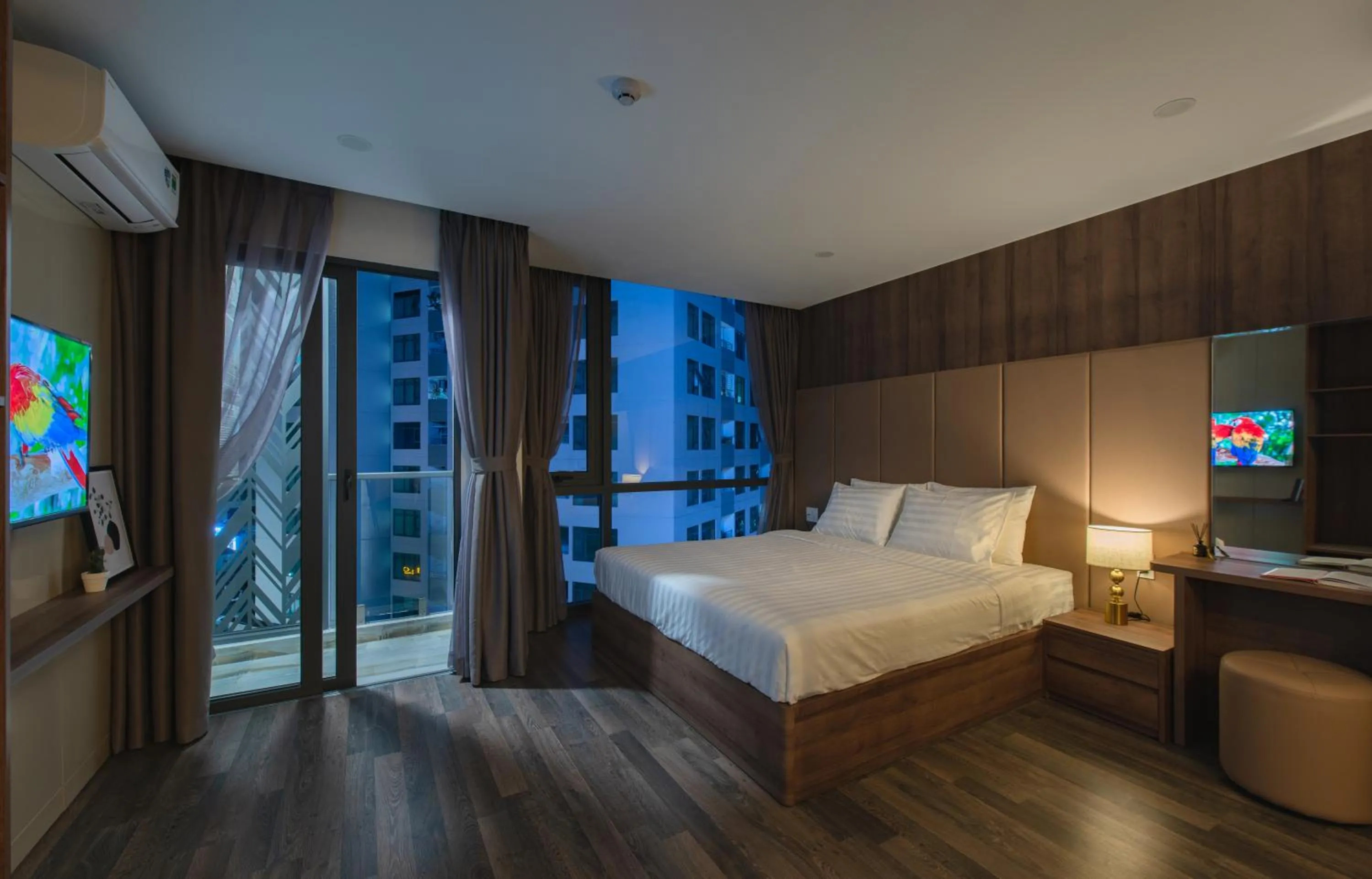 Bed in The Anchor Apartment - Nha Trang