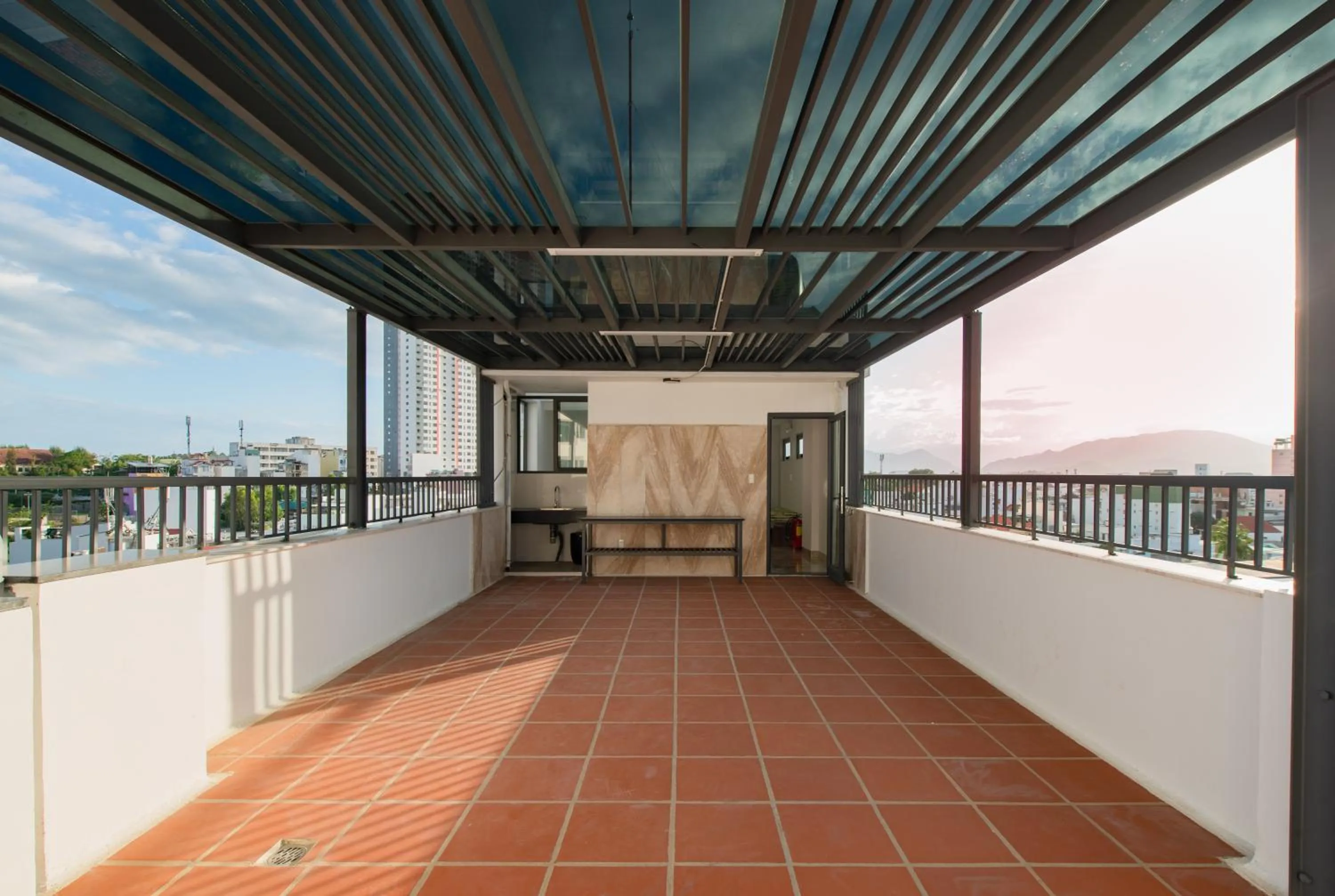 Balcony/Terrace in The Anchor Apartment - Nha Trang