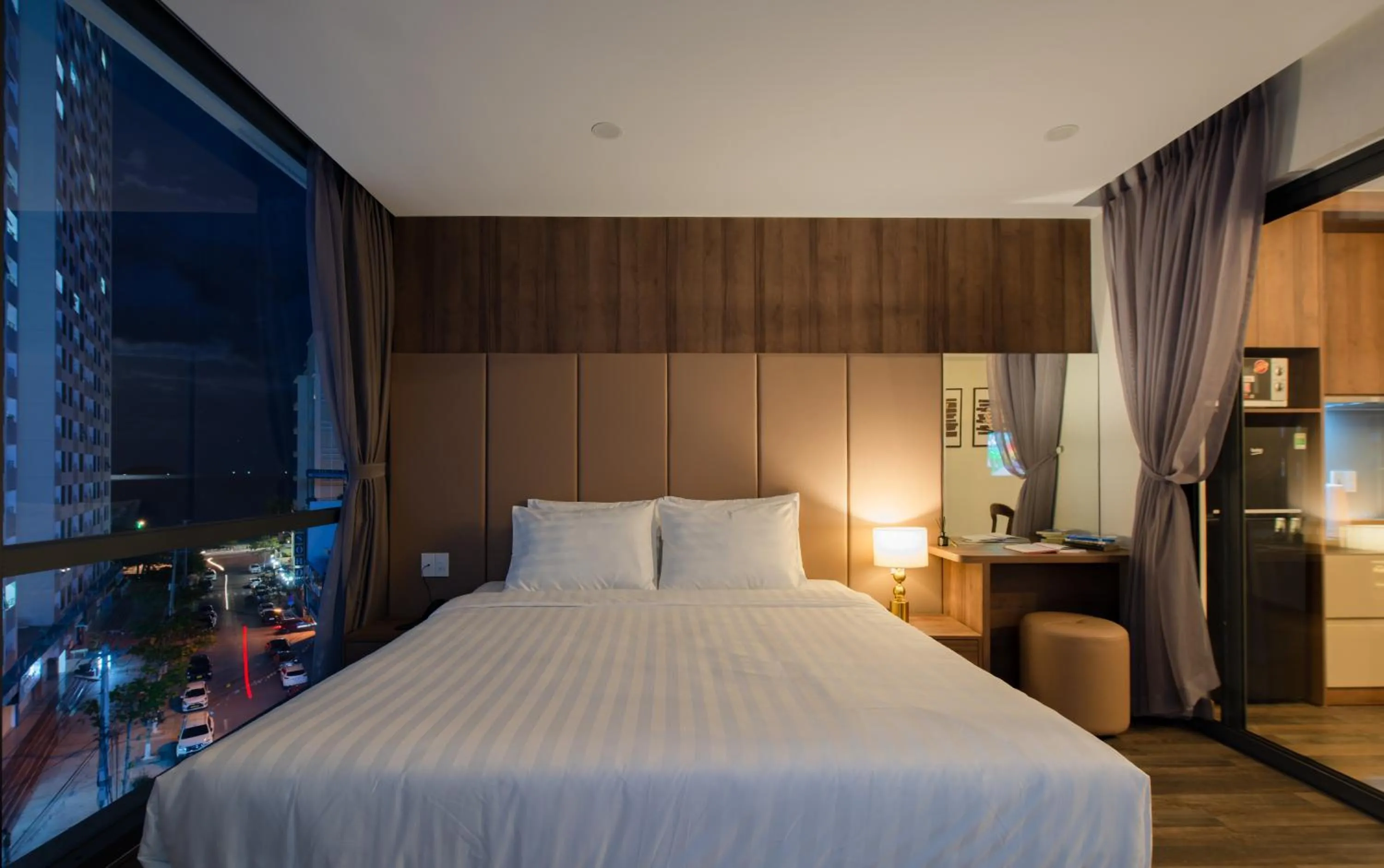 Bed in The Anchor Apartment - Nha Trang