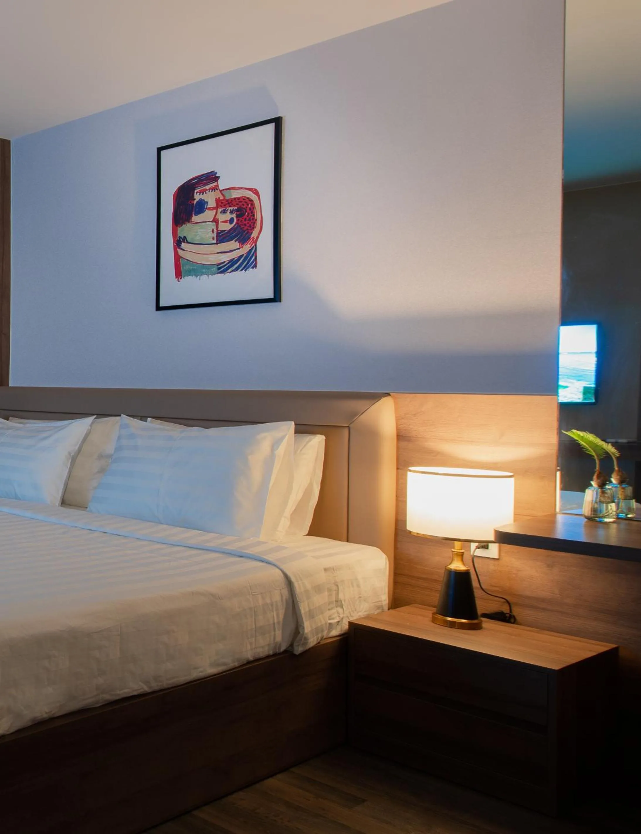 Bed in The Anchor Apartment - Nha Trang