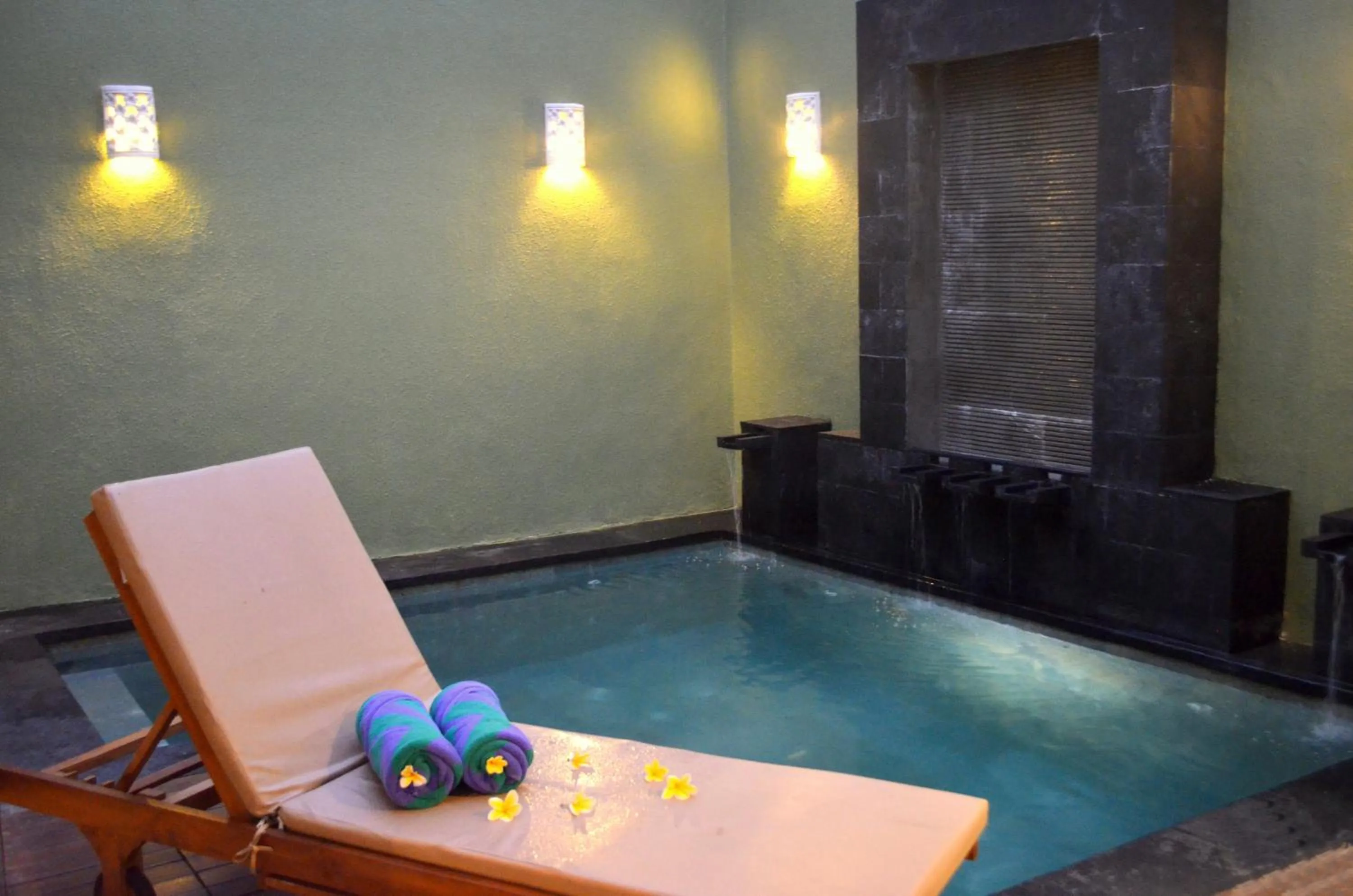 Living room in Jas Green Villas and Spa