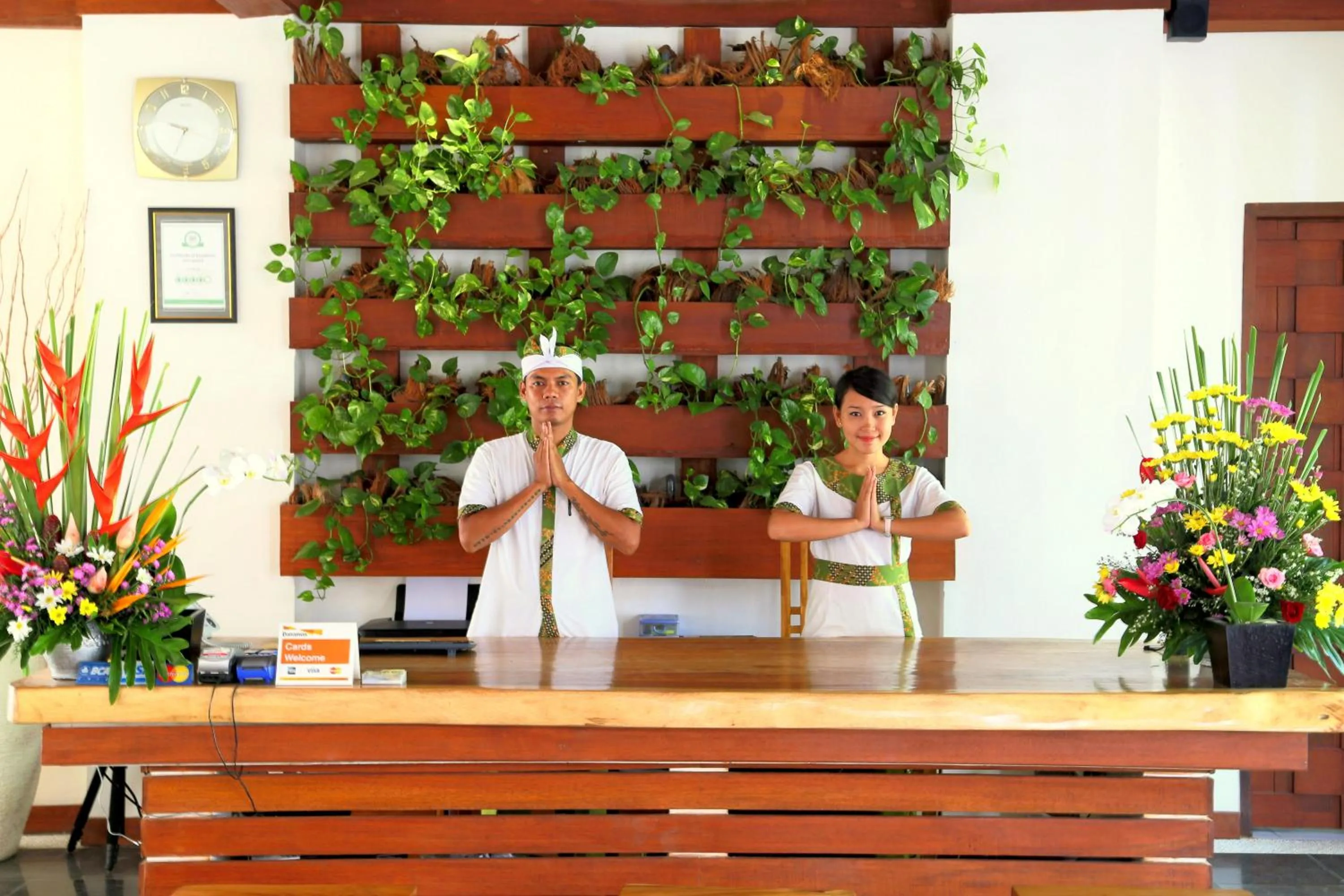 Staff in Jas Green Villas and Spa