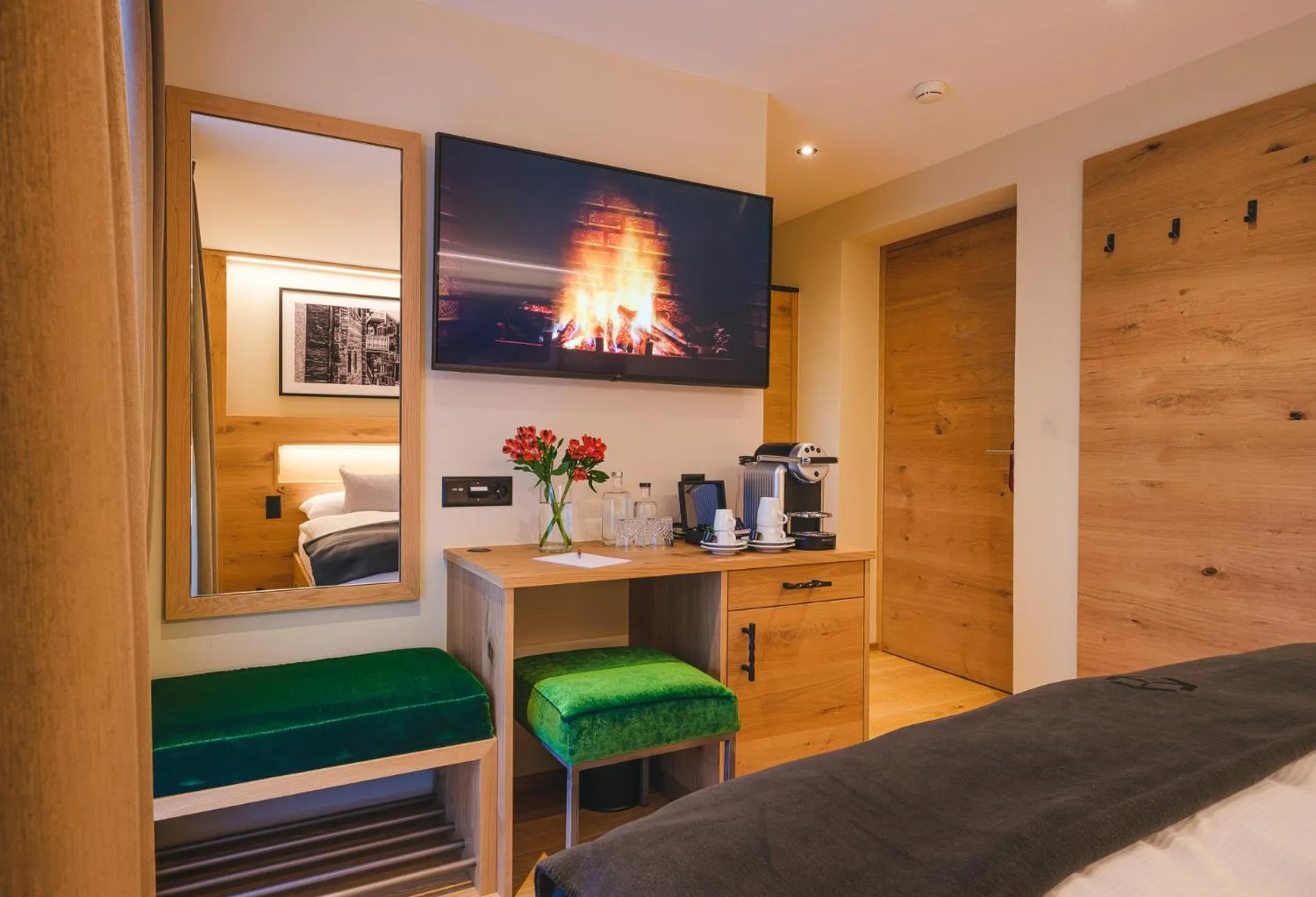 Photo of the whole room, Bed in Hotel Tannenhof