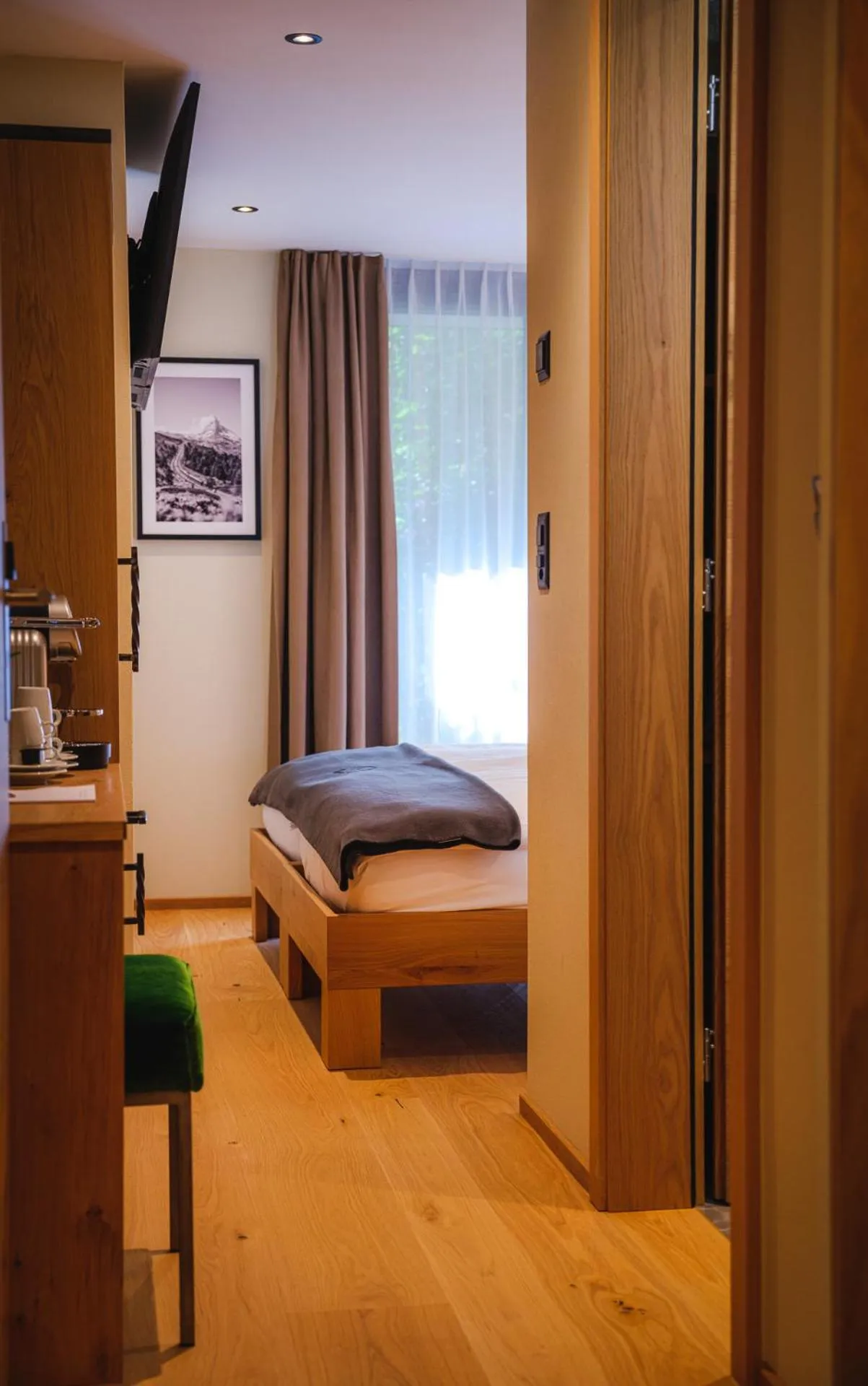 Bedroom, Bed in Hotel Tannenhof