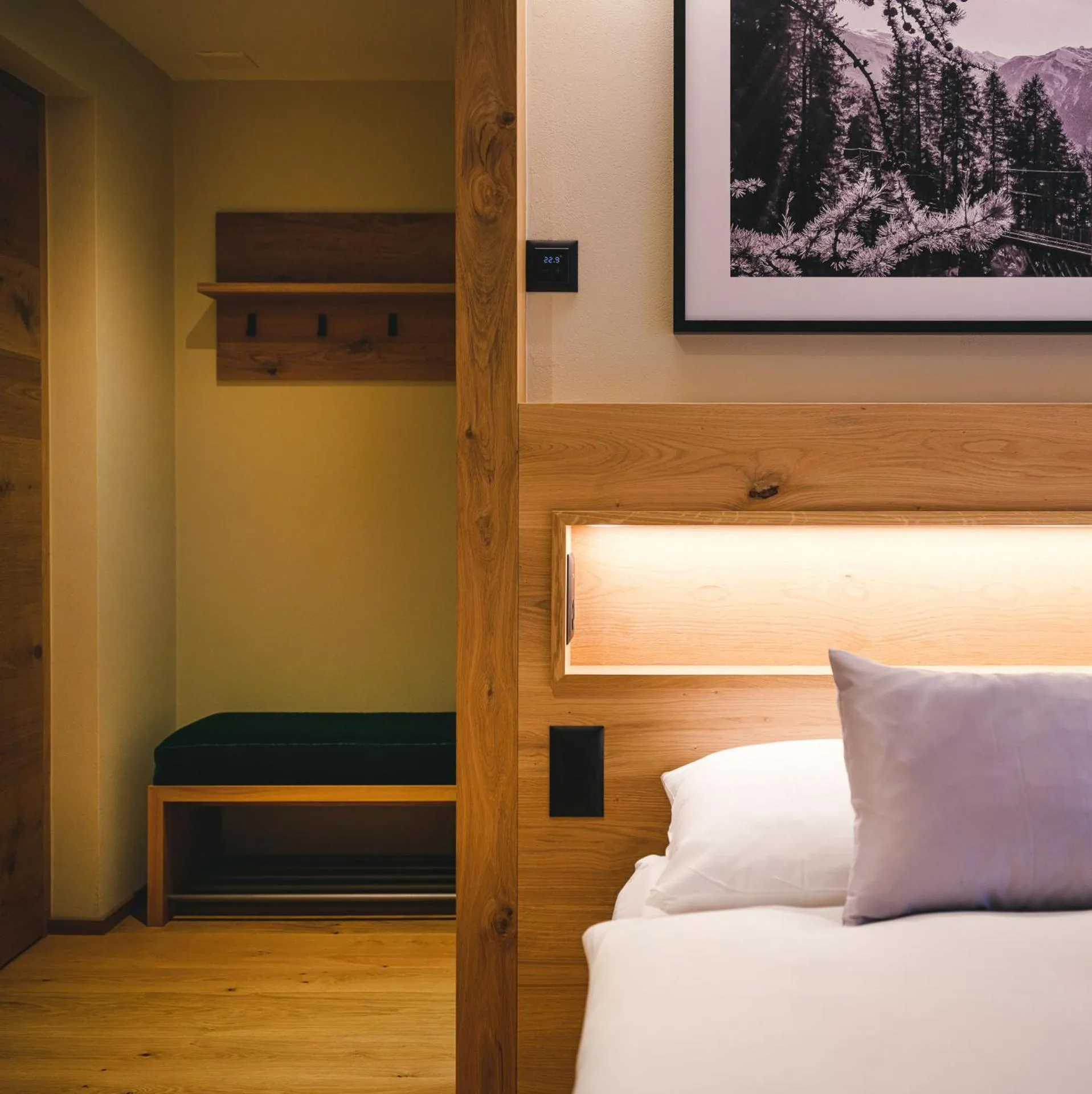 Photo of the whole room, Bed in Hotel Tannenhof