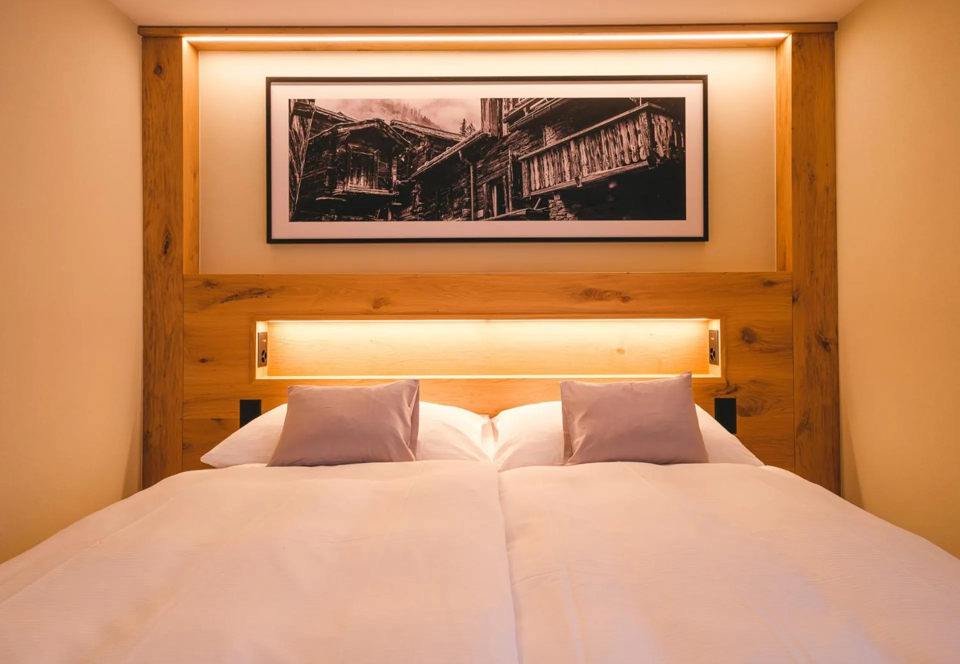 Photo of the whole room, Bed in Hotel Tannenhof