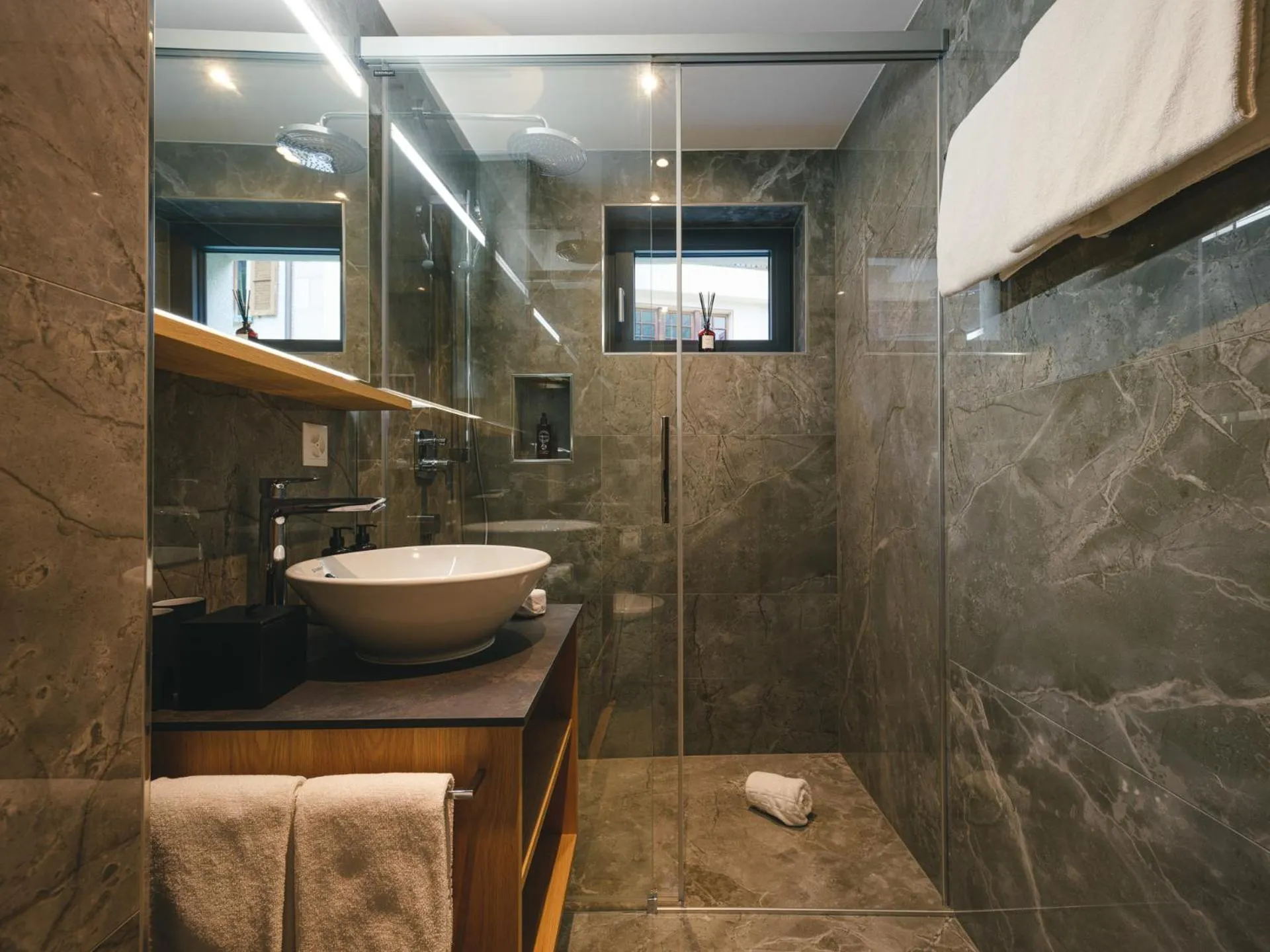 Bathroom in Hotel Tannenhof