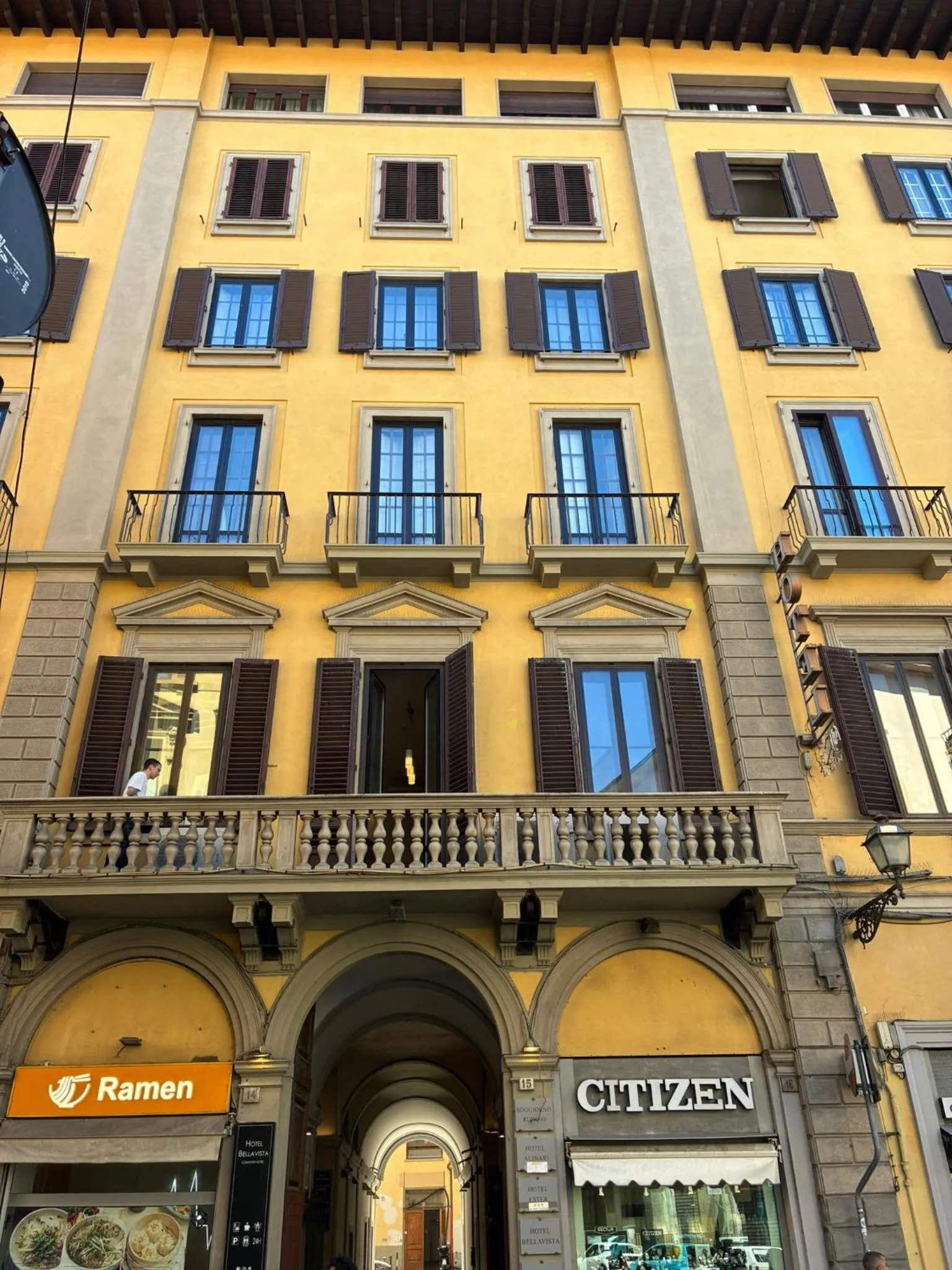 Property building in Hotel Alinari