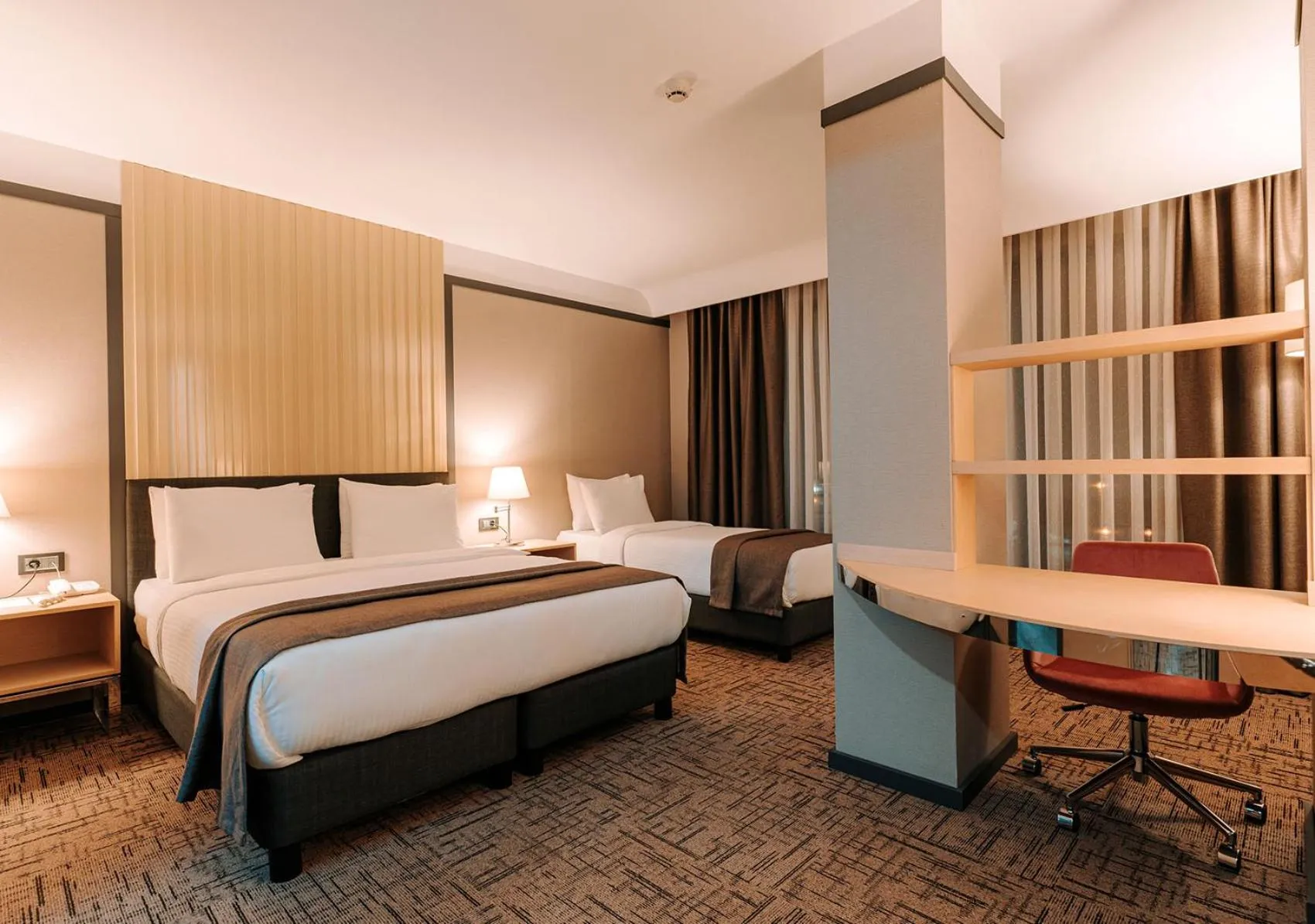 Bedroom, Bed in Invite Hotel Corner Trabzon