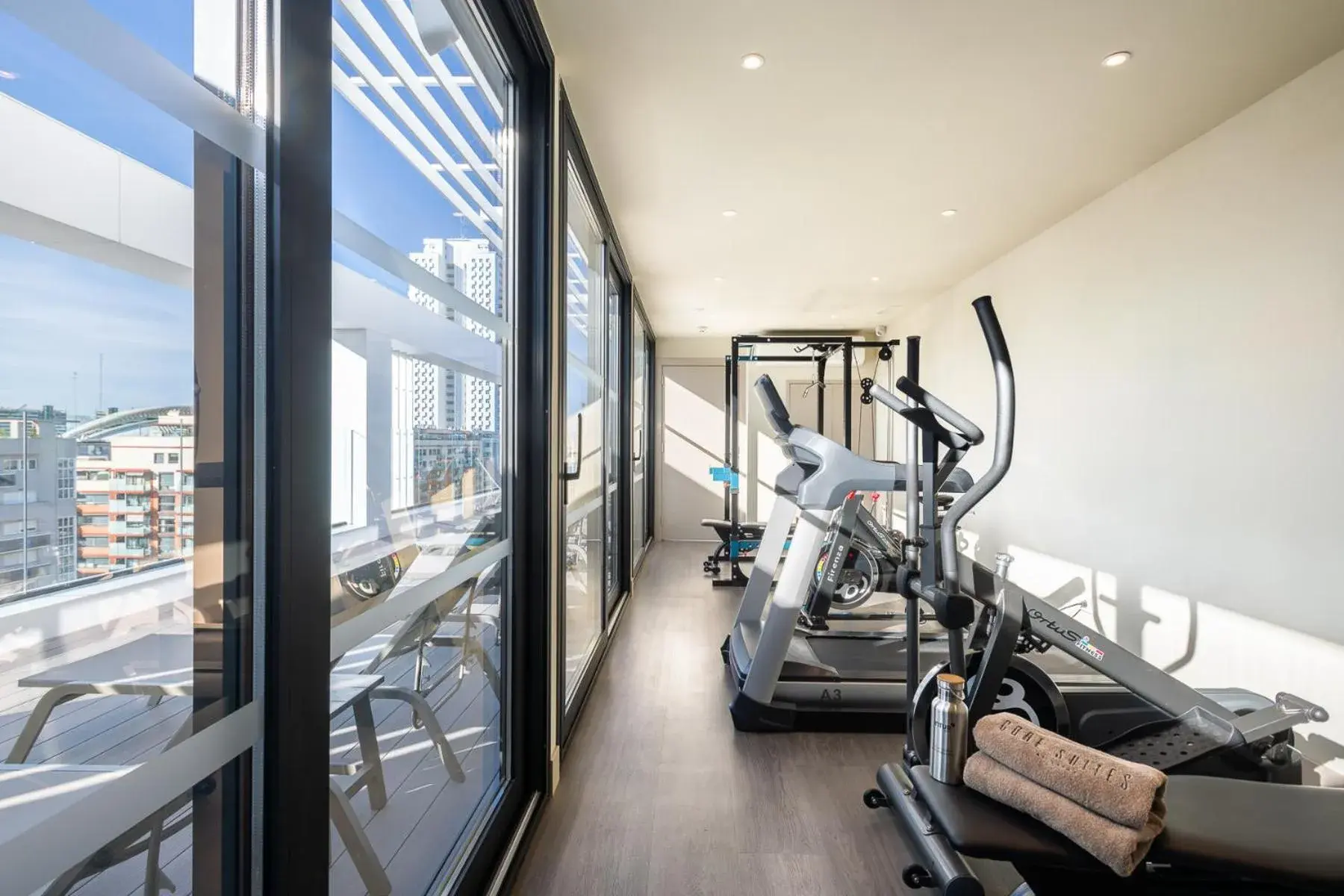 Fitness centre/facilities in Apartamentos Core Suites Valencia Fitness centre/facilities in Apartamentos Core Suites Valencia