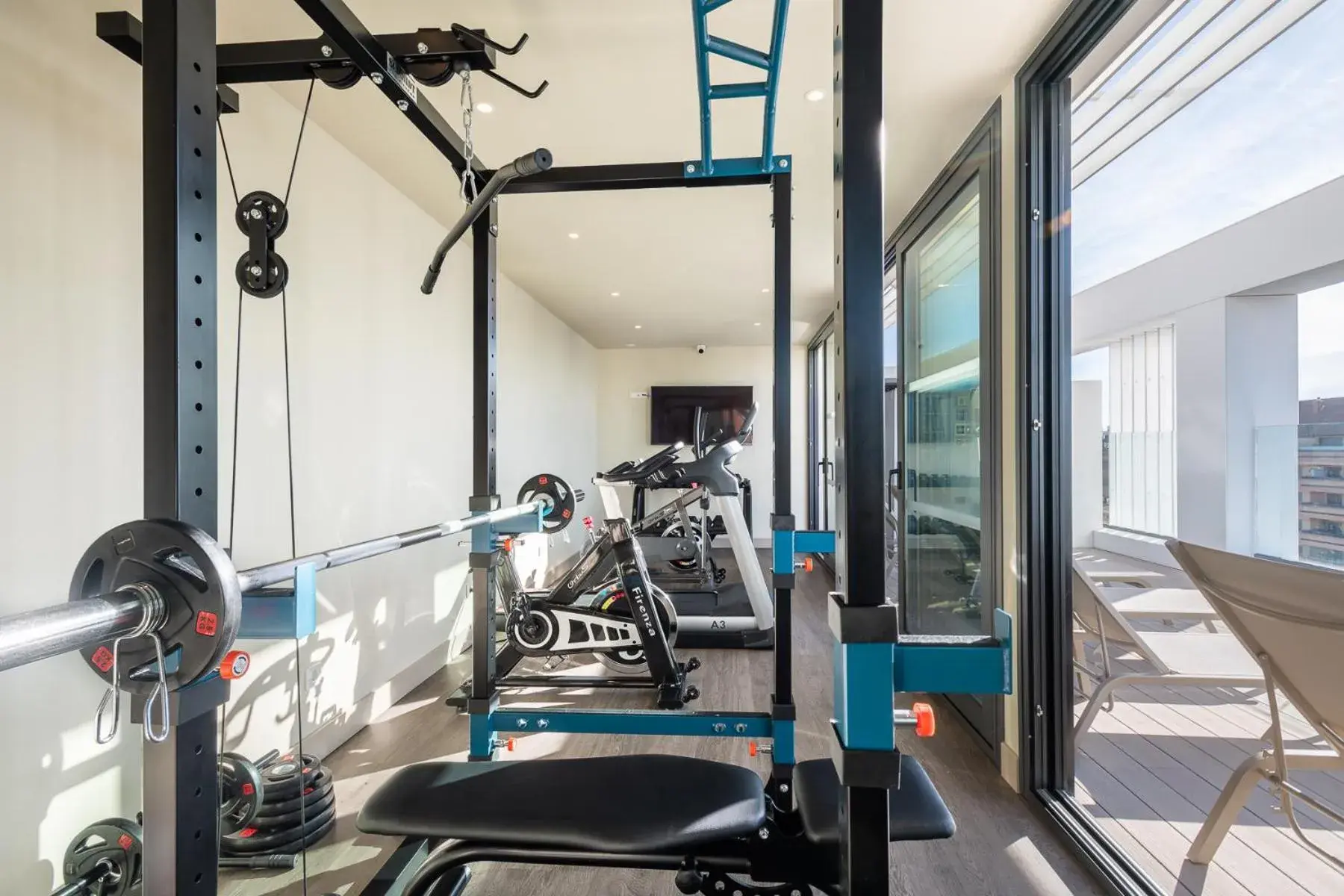 Fitness centre/facilities in Apartamentos Core Suites Valencia Fitness centre/facilities in Apartamentos Core Suites Valencia