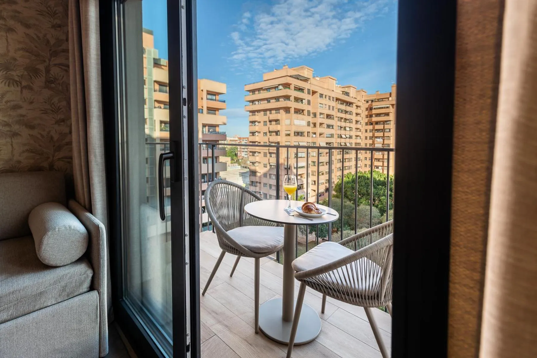 Balcony/Terrace in Apartamentos Core Suites Valencia