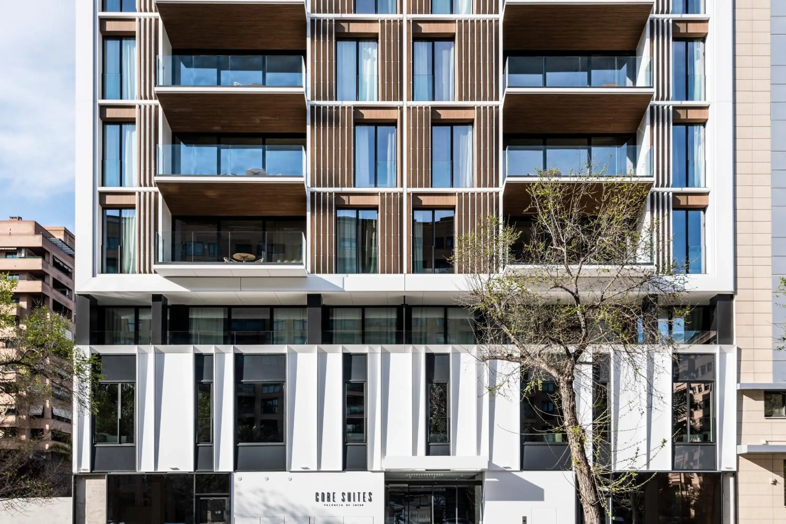 Facade/entrance in Apartamentos Core Suites Valencia Facade/entrance in Apartamentos Core Suites Valencia