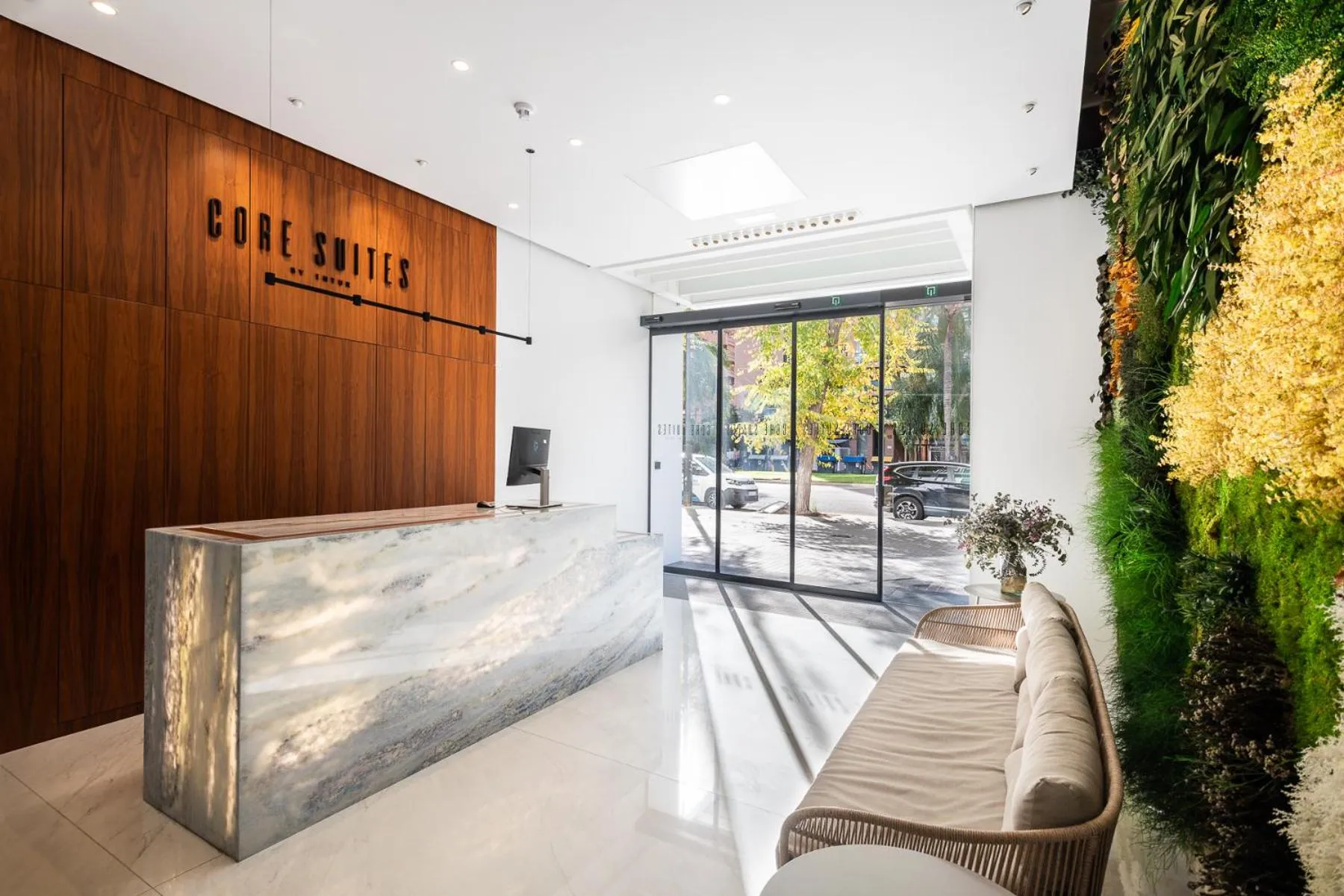 Lobby or reception in Apartamentos Core Suites Valencia