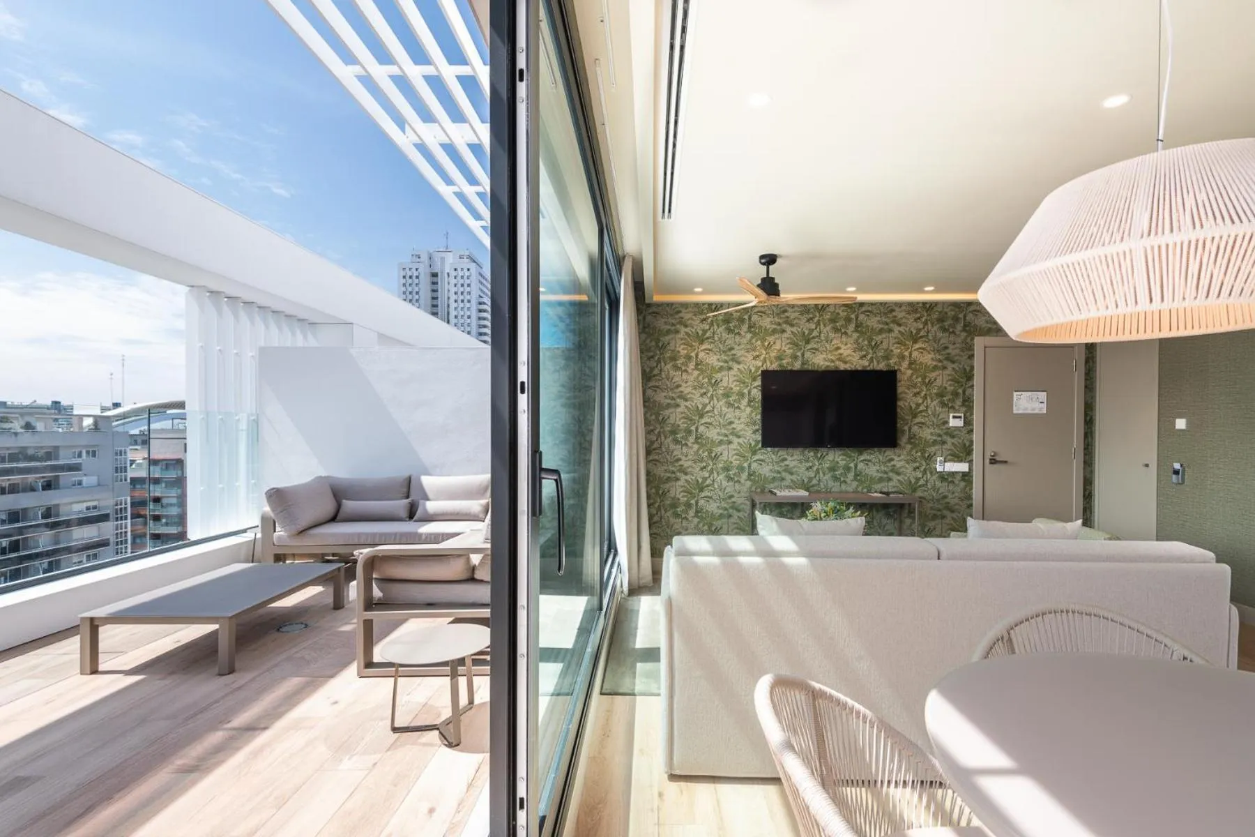 Balcony/Terrace in Apartamentos Core Suites Valencia