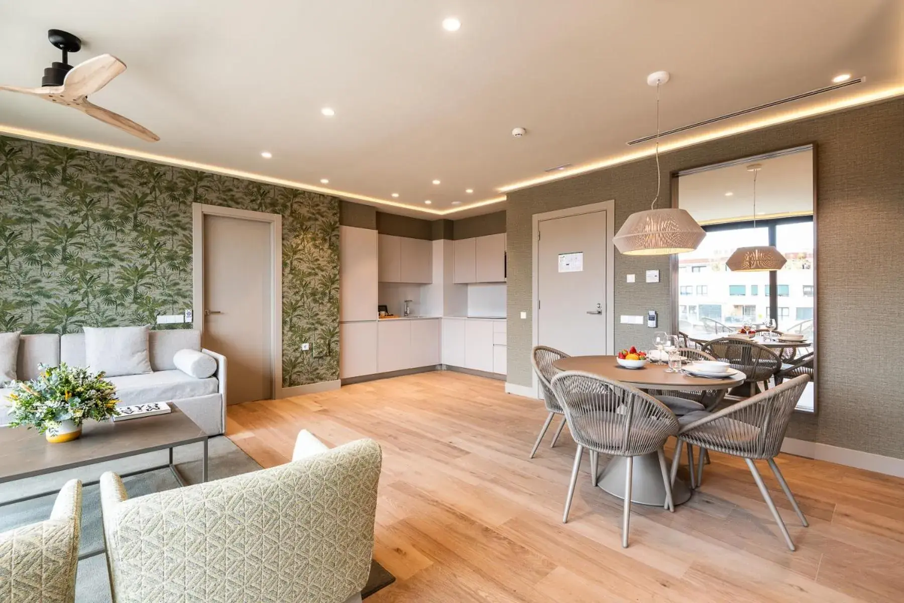 Living room in Apartamentos Core Suites Valencia Living room in Apartamentos Core Suites Valencia