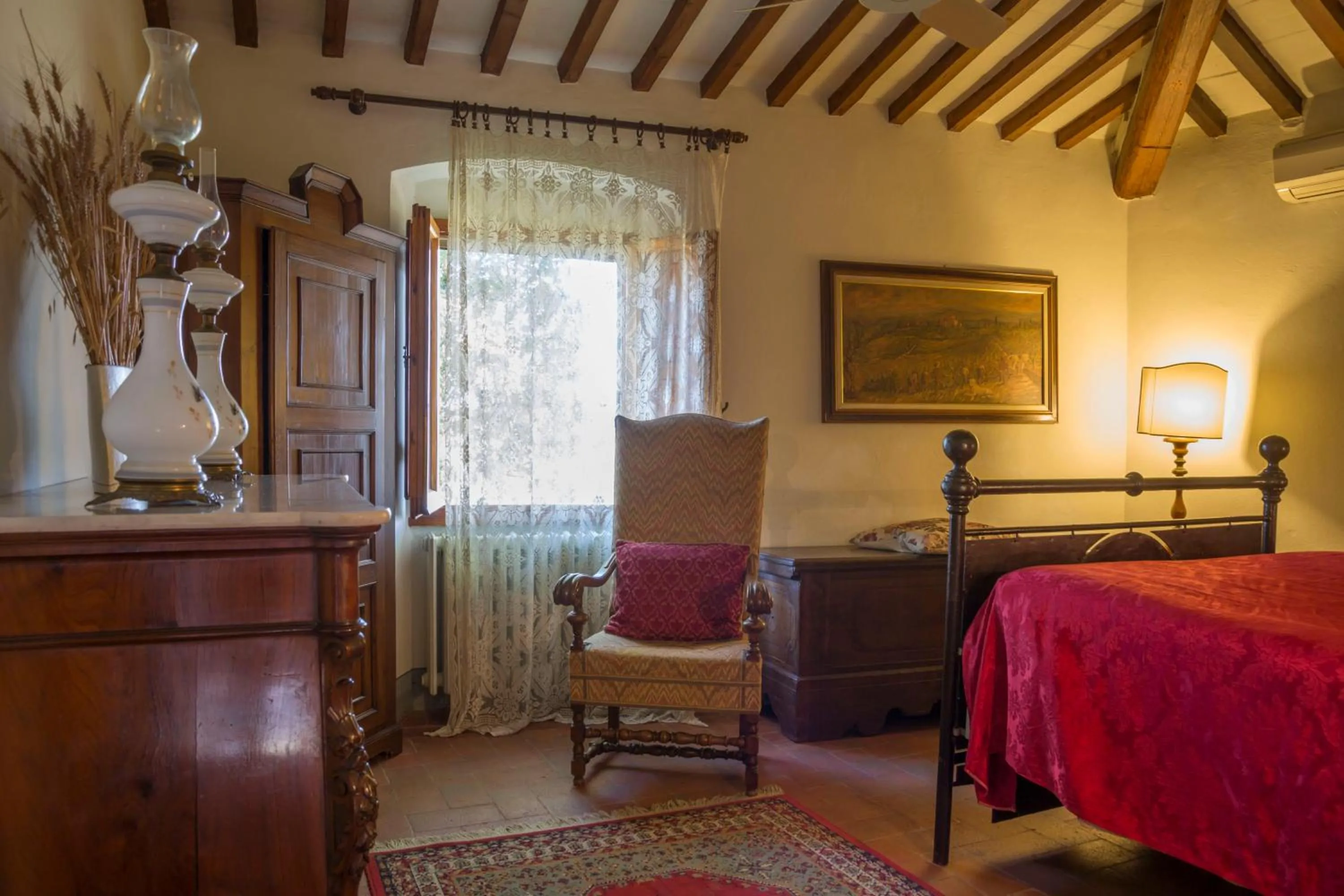 Bedroom, Bed in Fattoria Il Milione Agriturismo