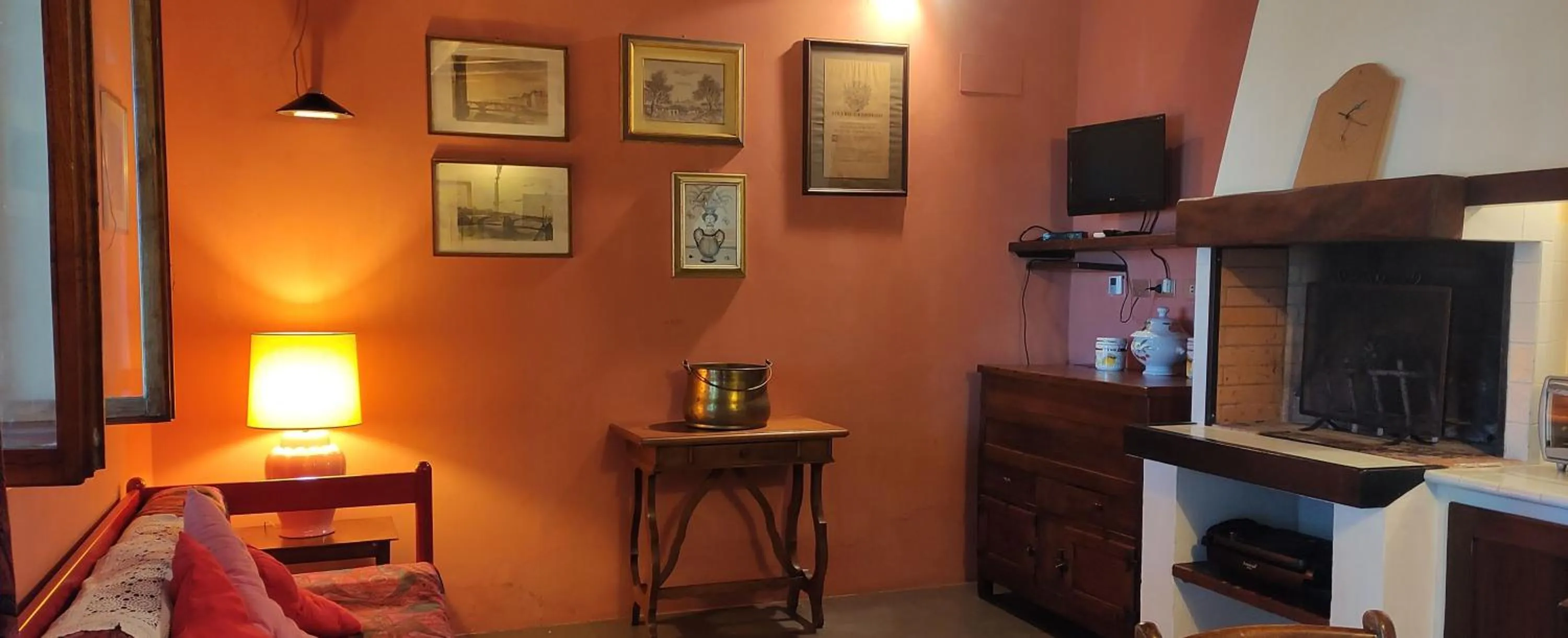 Living room in Fattoria Il Milione Agriturismo