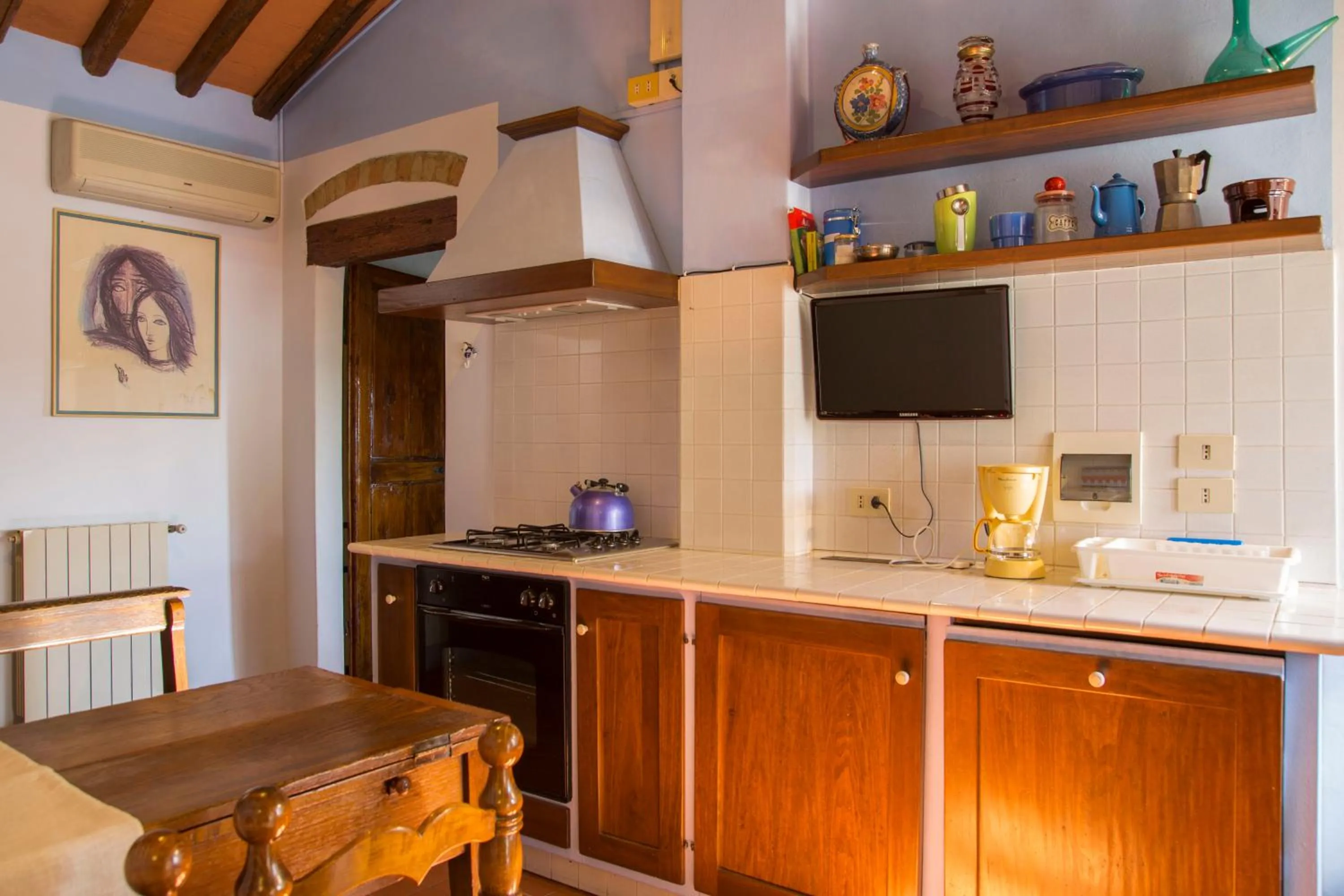 Kitchen or kitchenette in Fattoria Il Milione Agriturismo