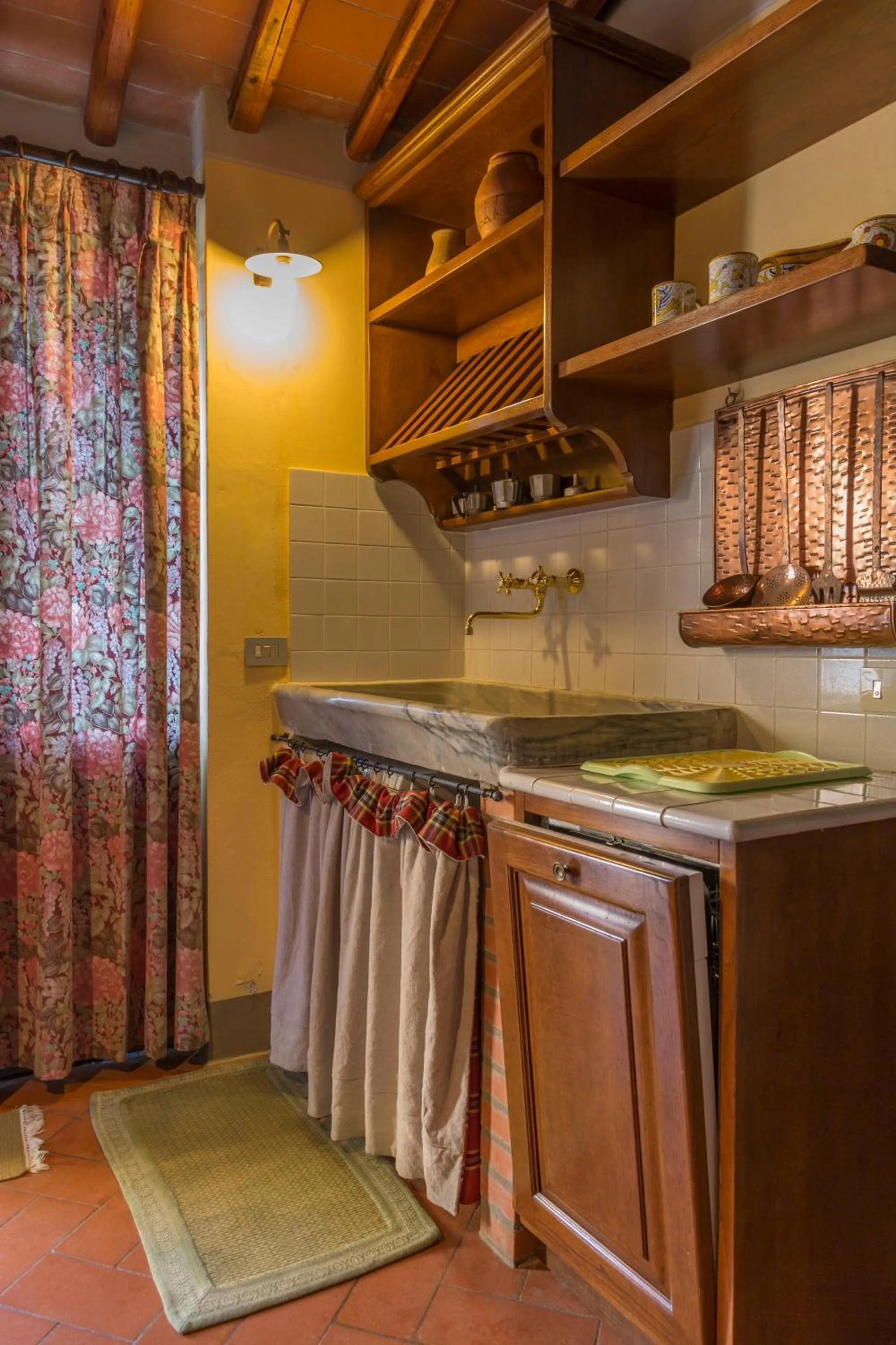 Kitchen or kitchenette in Fattoria Il Milione Agriturismo