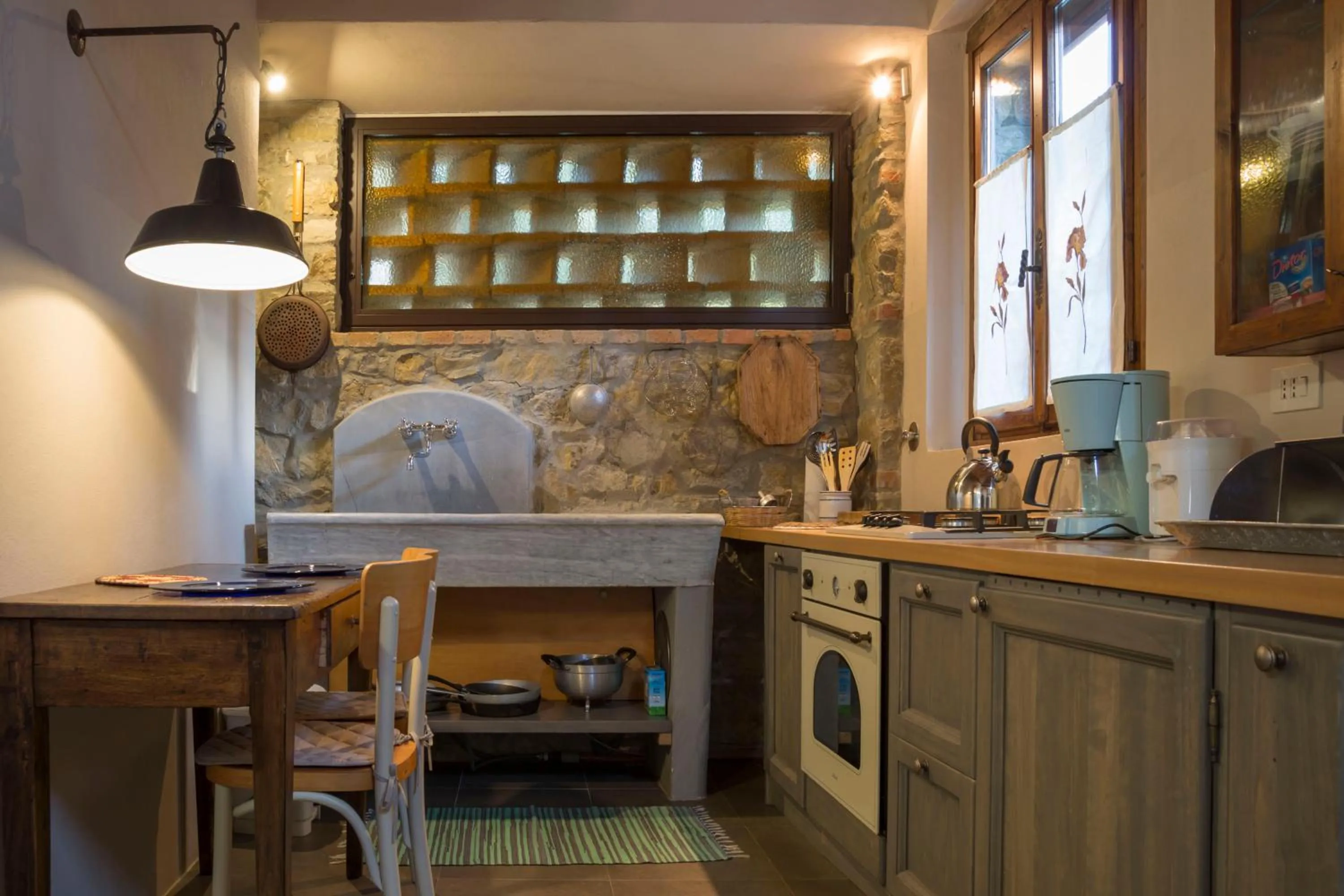 Kitchen or kitchenette in Fattoria Il Milione Agriturismo