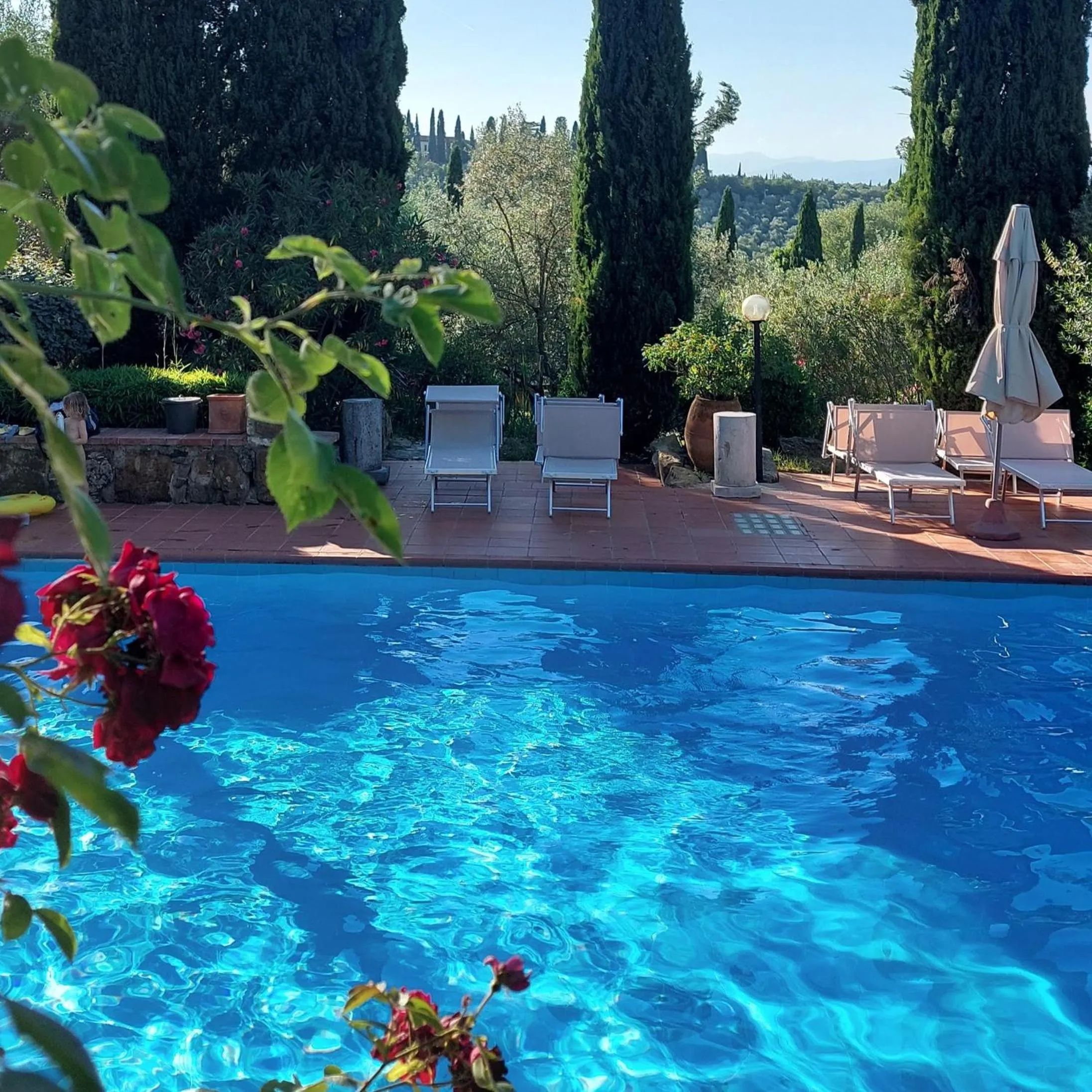 Swimming pool in Fattoria Il Milione Agriturismo