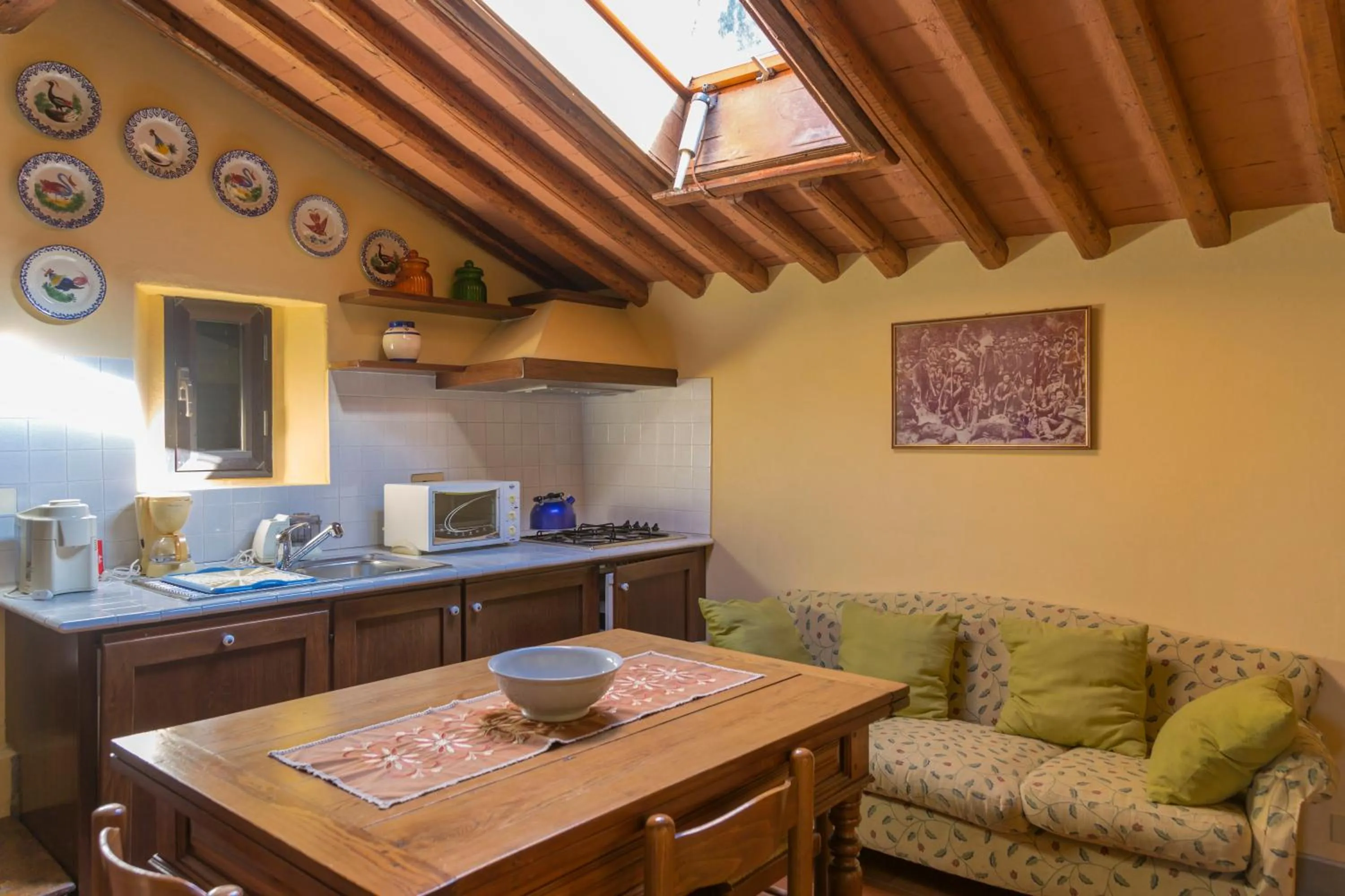 Kitchen or kitchenette in Fattoria Il Milione Agriturismo