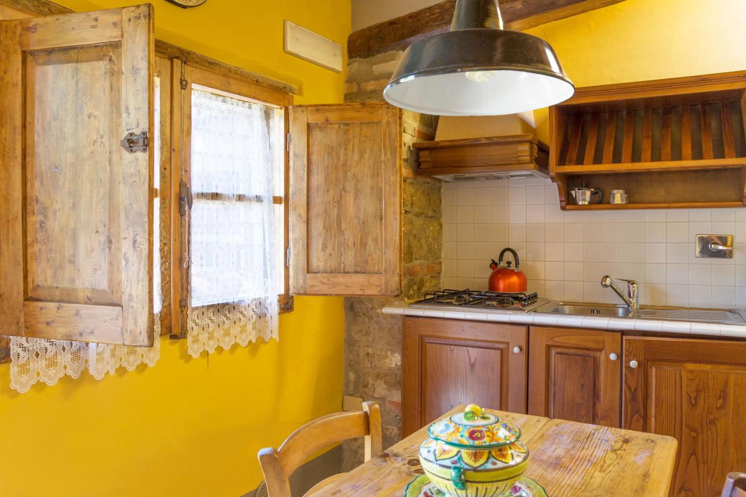 Kitchen or kitchenette in Fattoria Il Milione Agriturismo