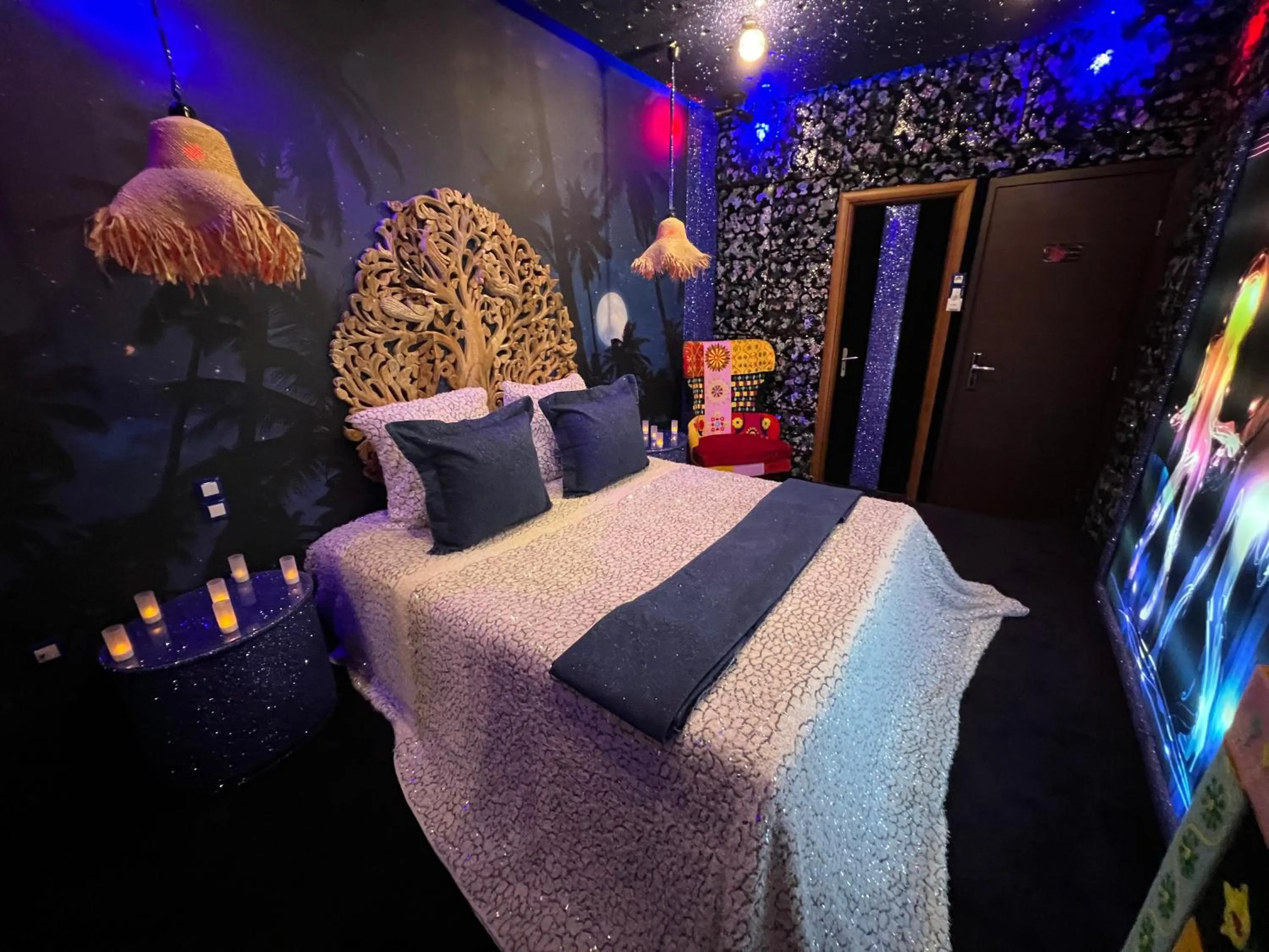 Photo of the whole room, Bed in Priamos Hotel Erato