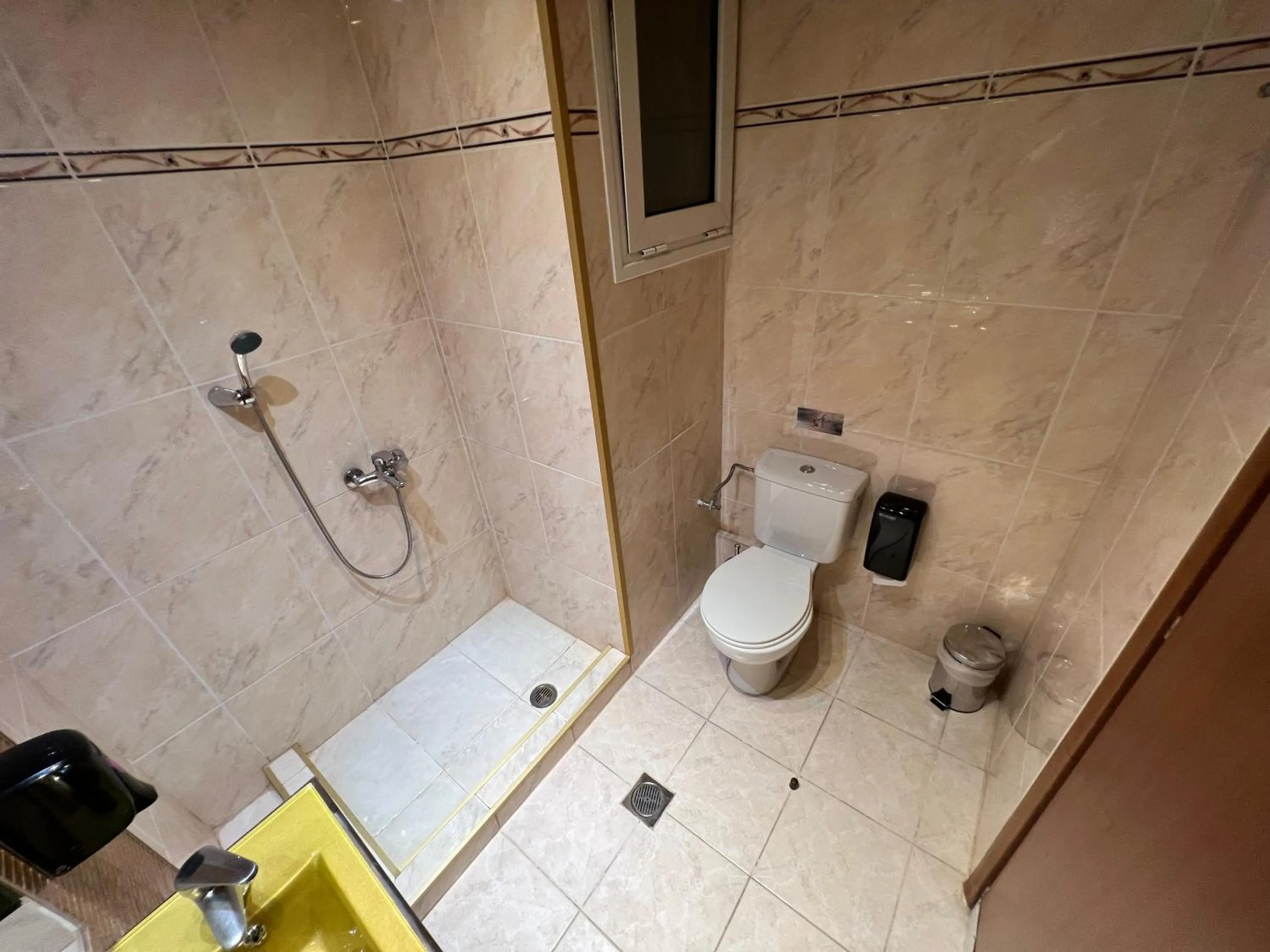 Shower in Priamos Hotel Erato