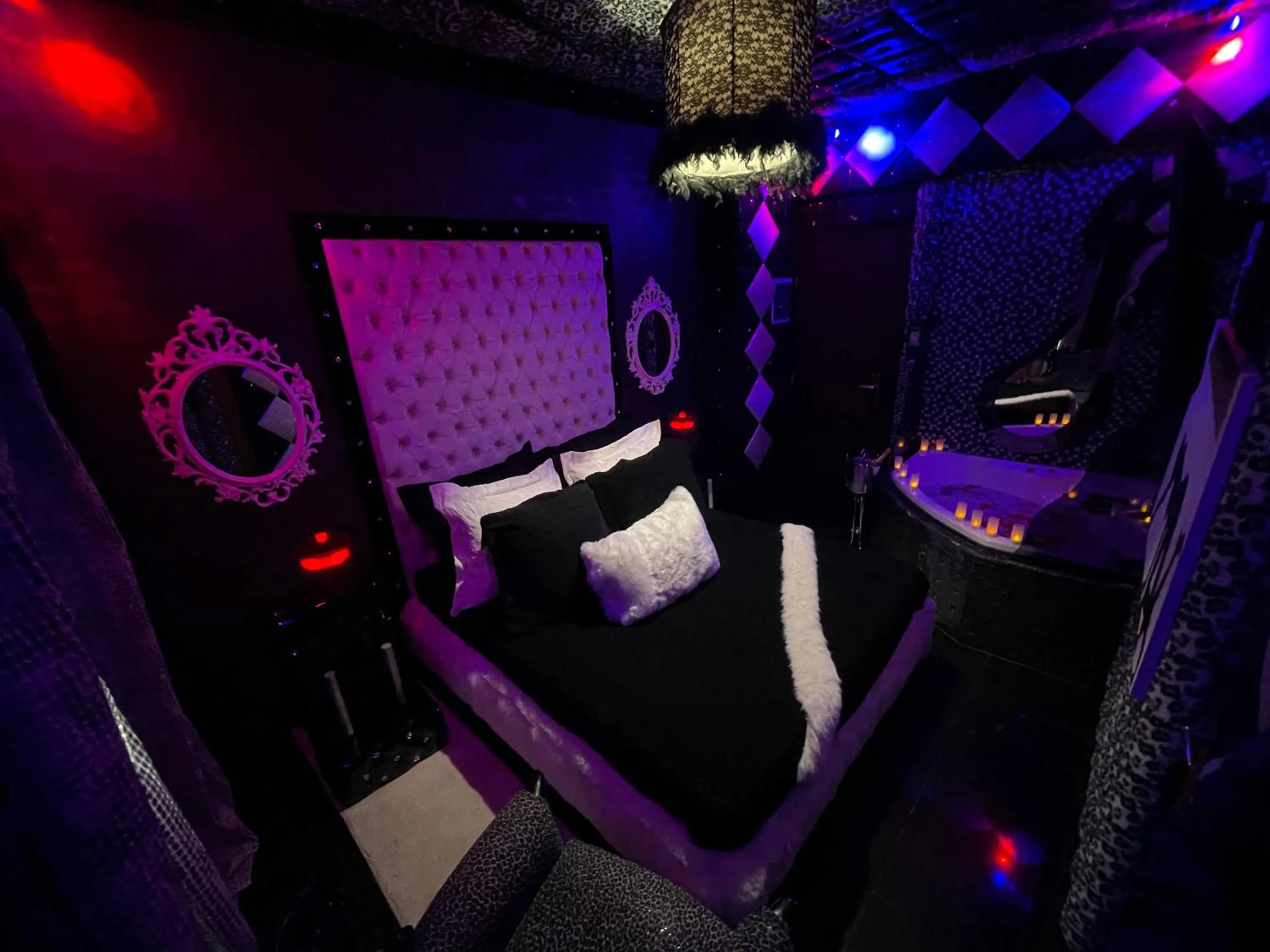 Bed in Priamos Hotel Erato