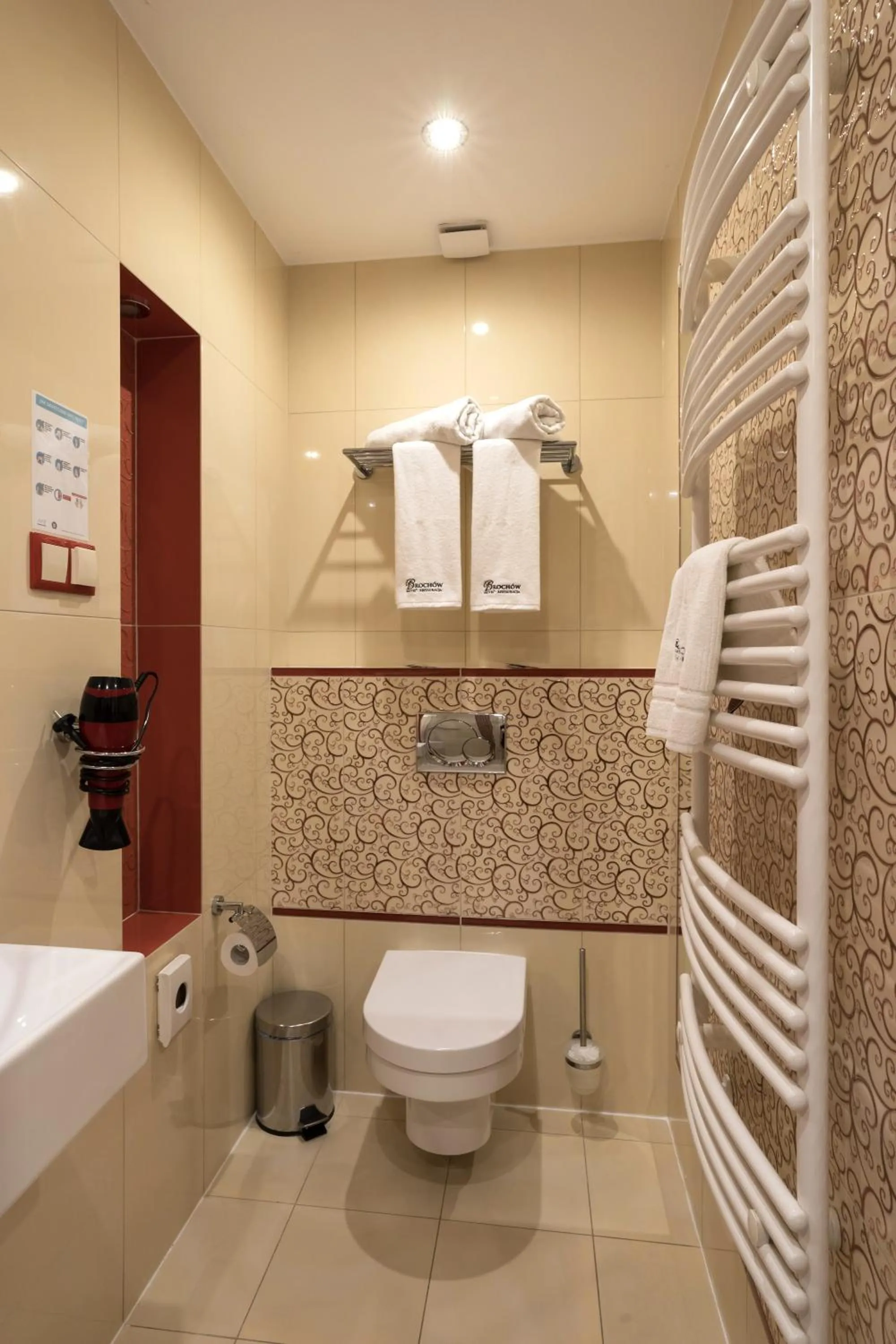 Shower in HOTEL I RESTAURACJA BROCHÓW