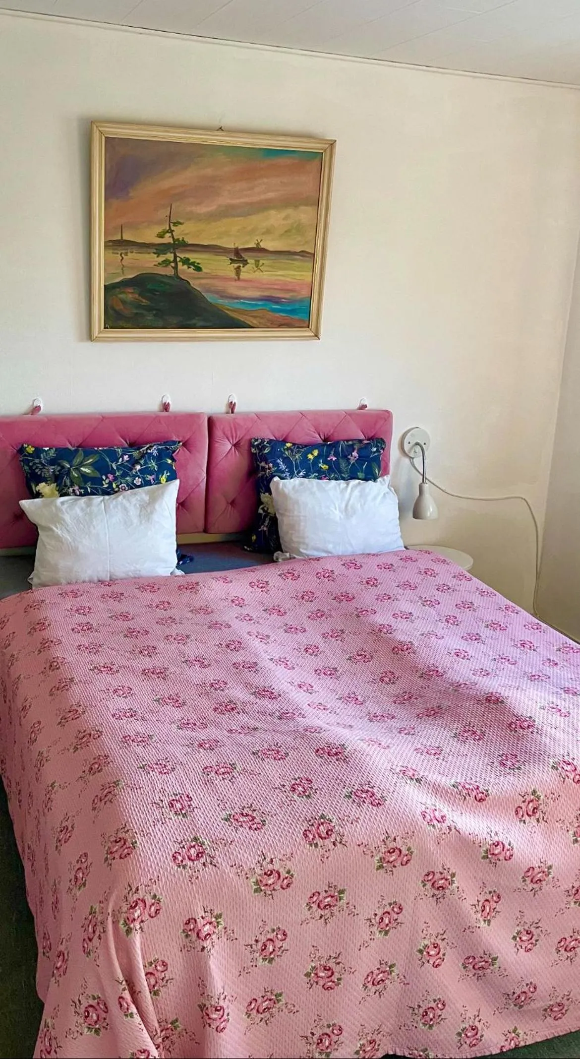 Bed in Skorstensfejerens Bed & Breakfast