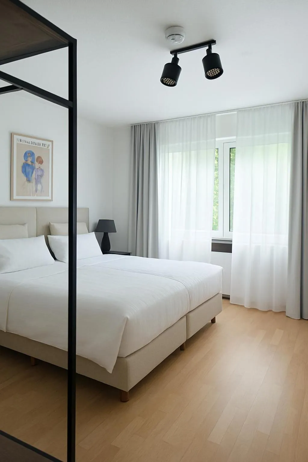 Bed in Hotel Alte Mühle