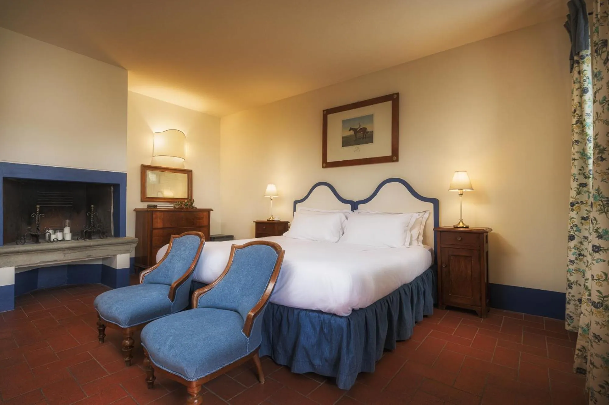 Bedroom in Relais Poggio Borgoni