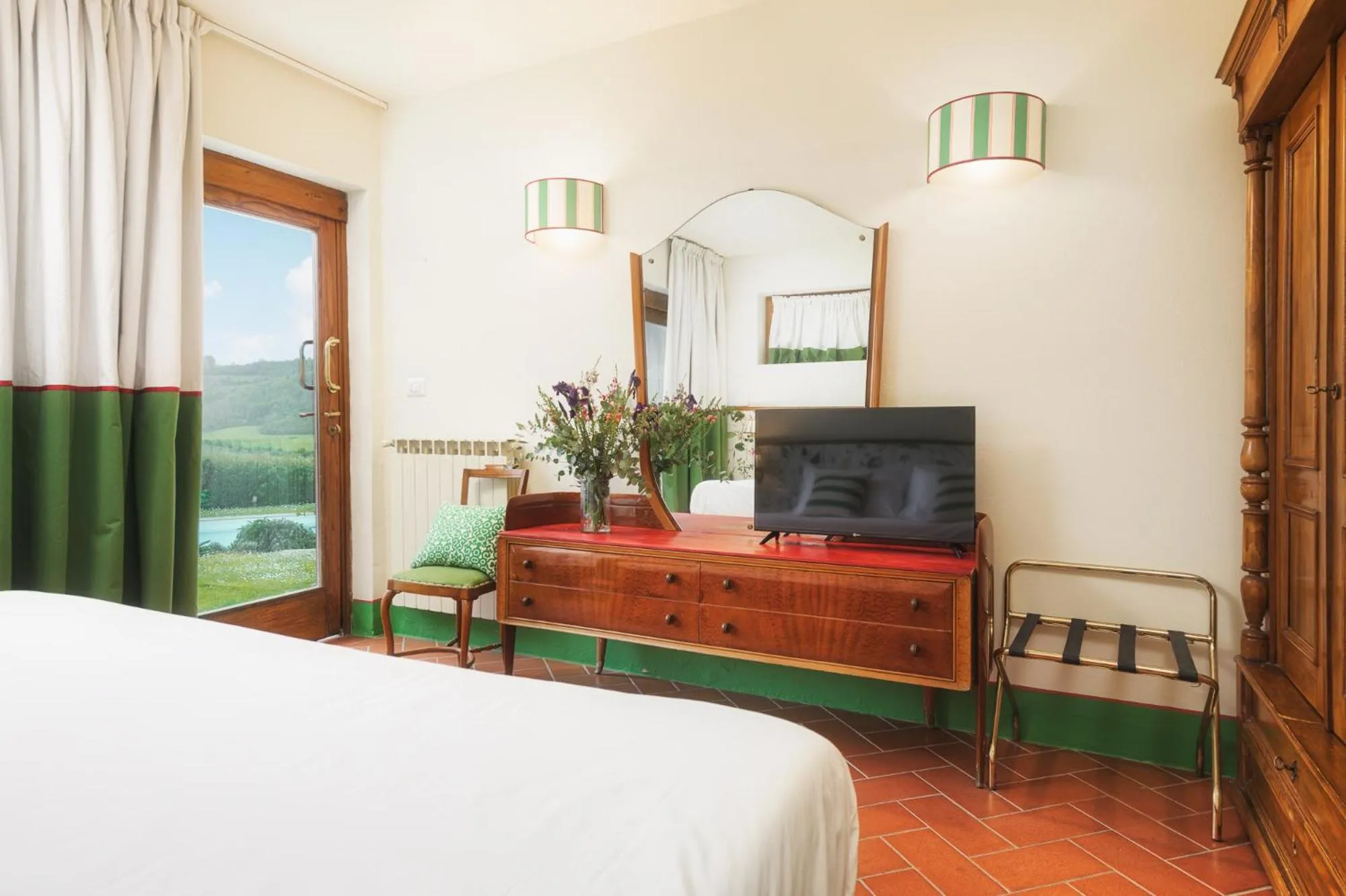 Bedroom, Bed in Relais Poggio Borgoni