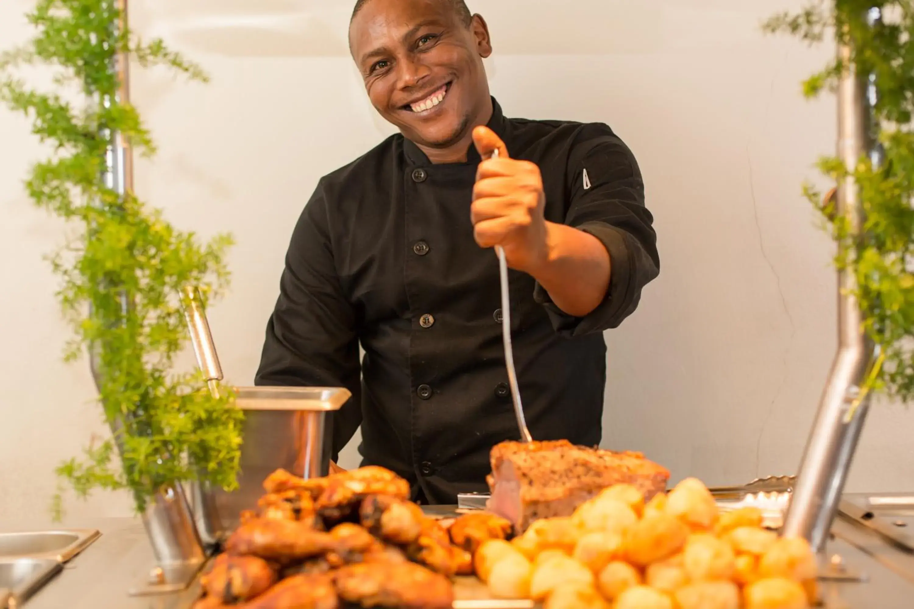 Restaurant/places to eat in Malagas Hotel Restaurant/places to eat in Malagas Hotel