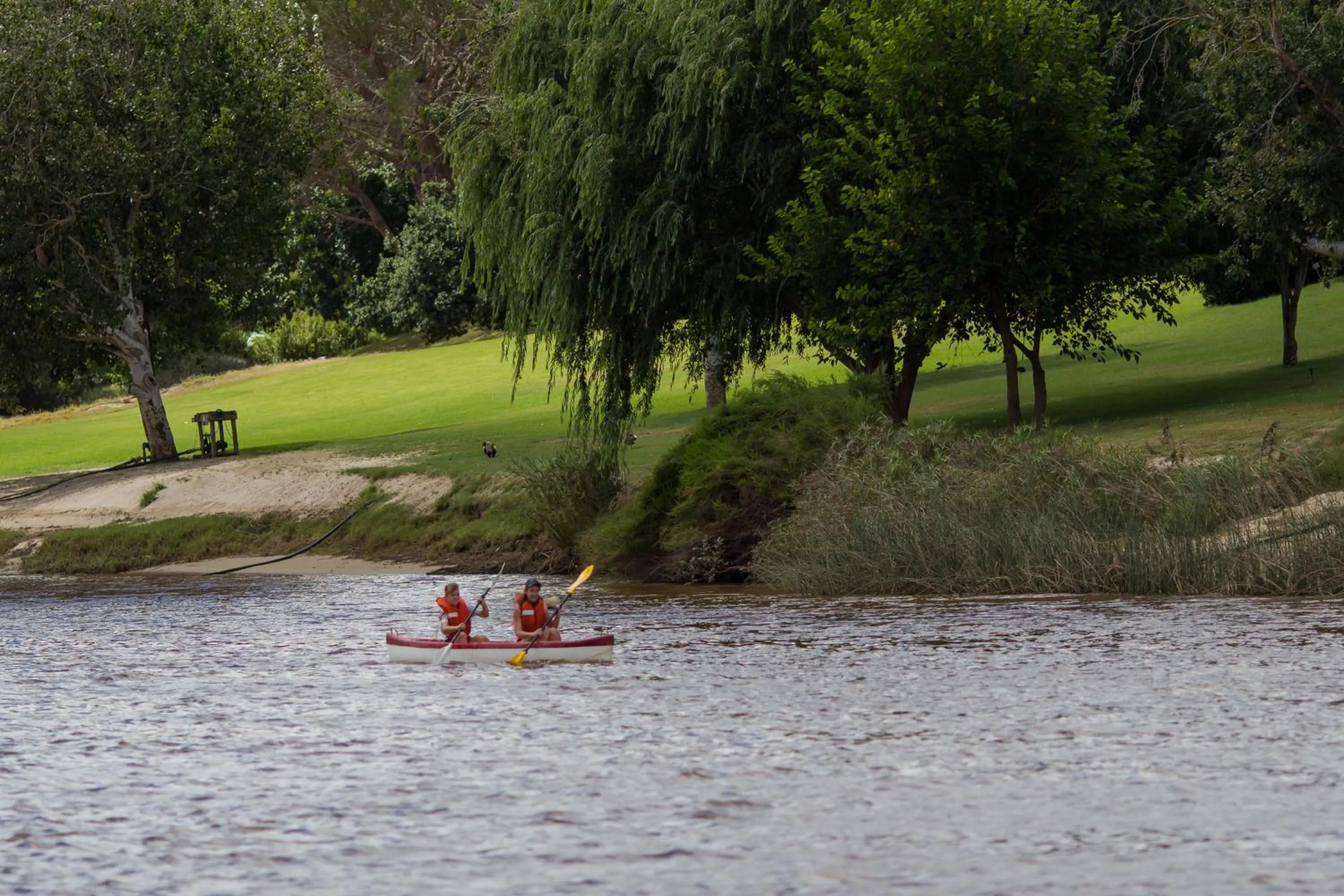 Canoeing in Malagas Hotel
