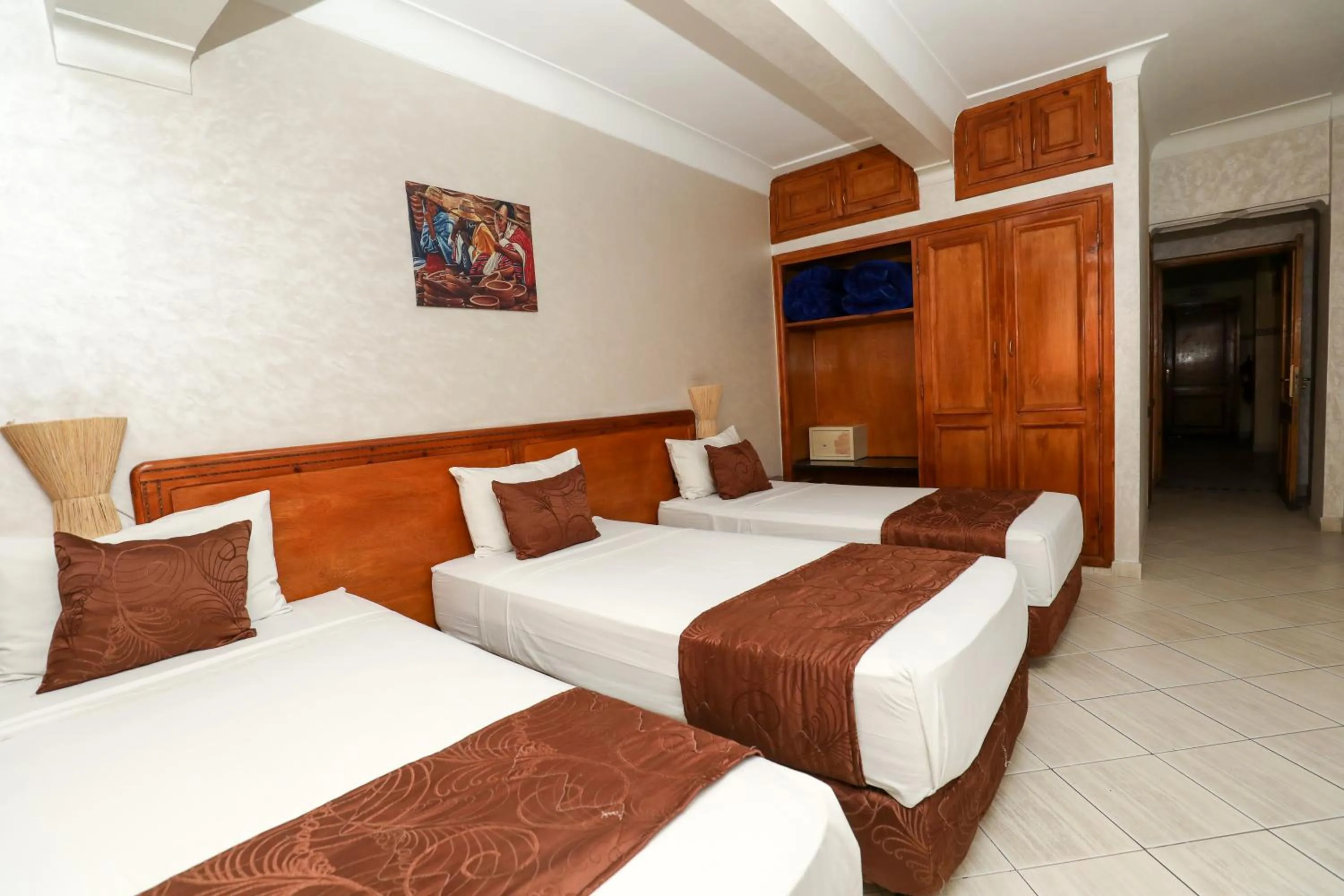 Bed in Hotel Majorelle