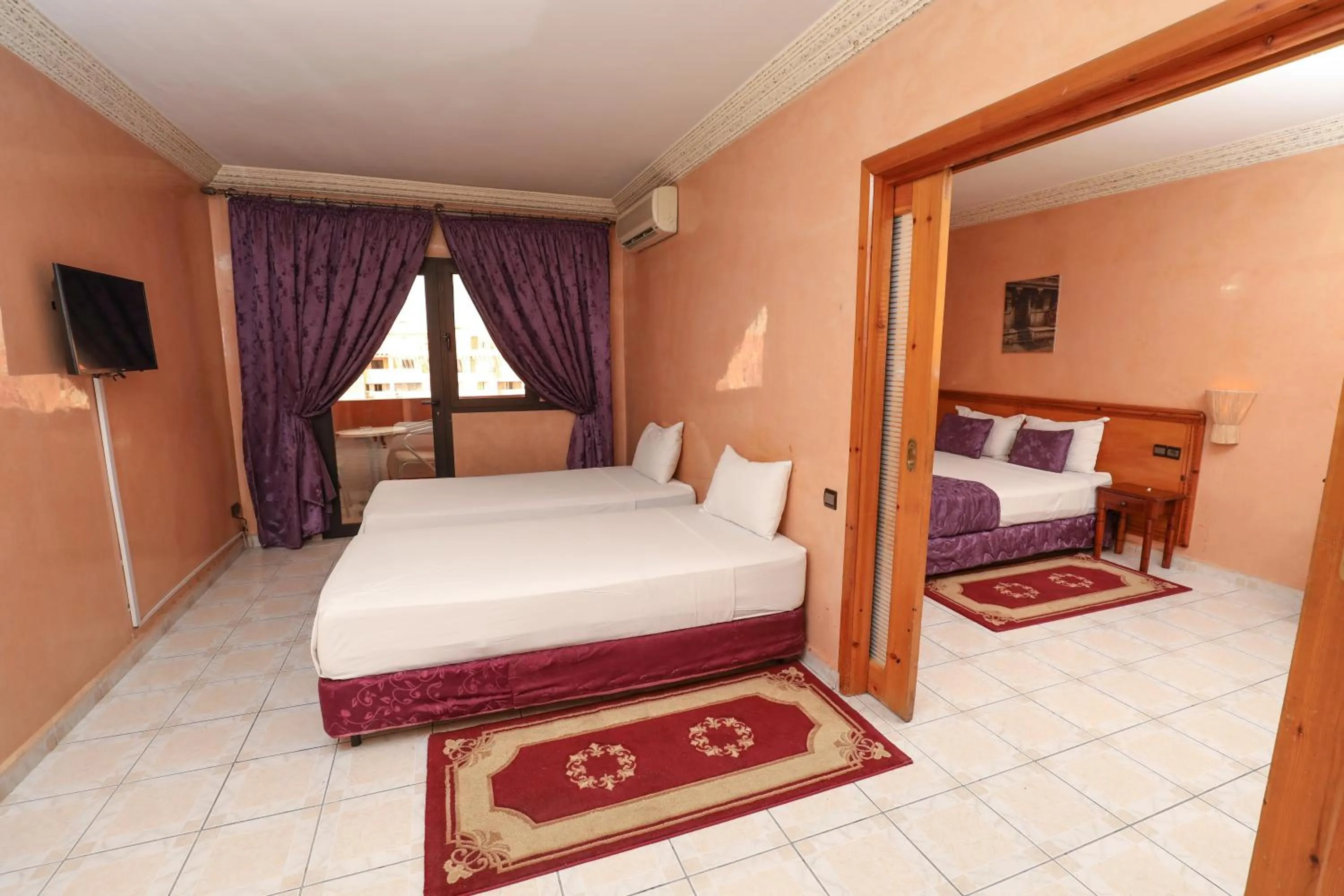 Bed in Hotel Majorelle