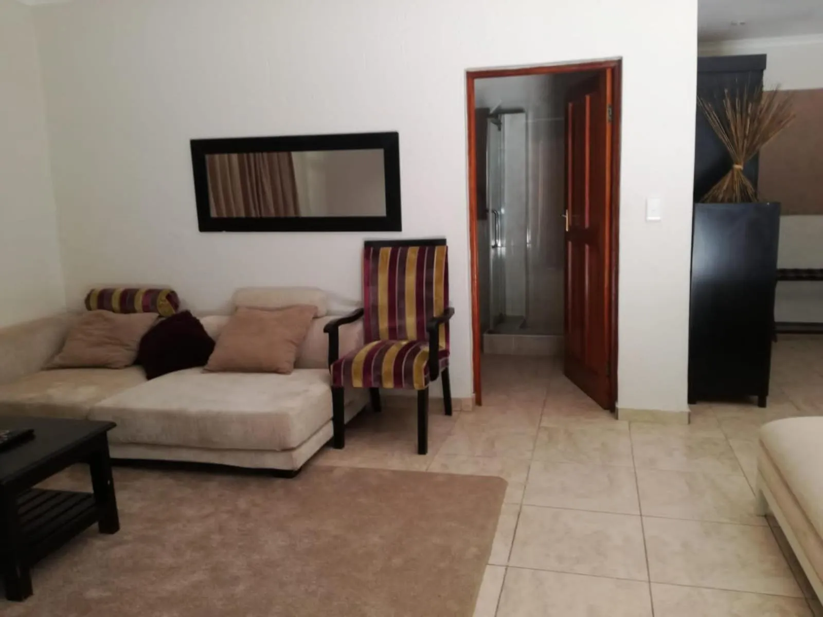 Seating area in Cedar Rest Boutique Hotel