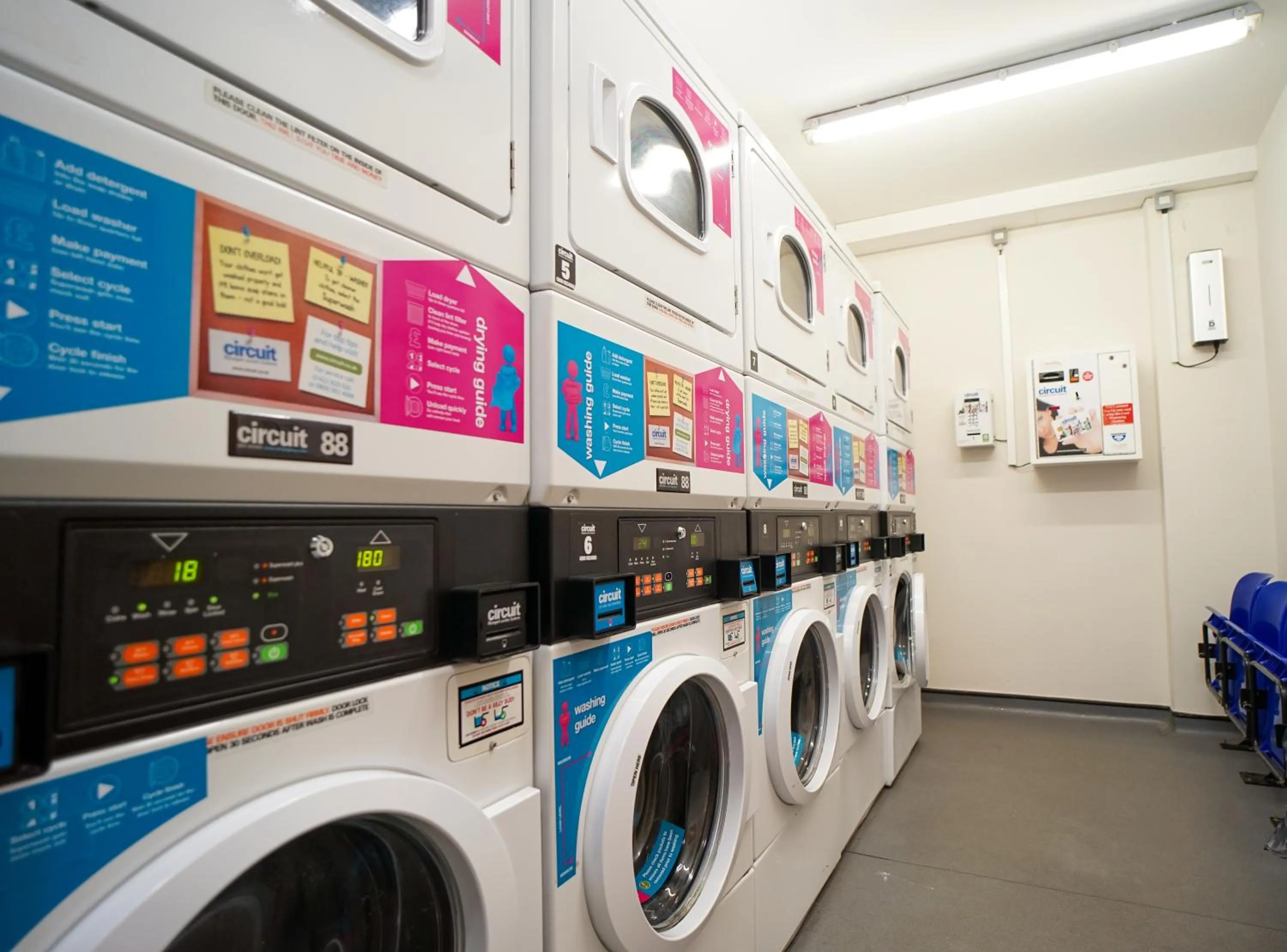 washing machine in Beaverbank Place - Campus Residence