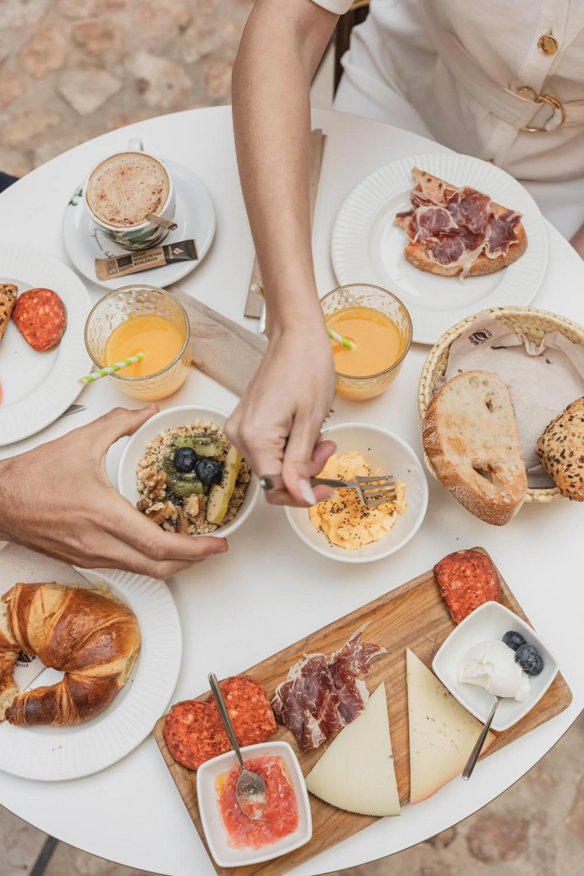 Breakfast in Hotel Can Cirera