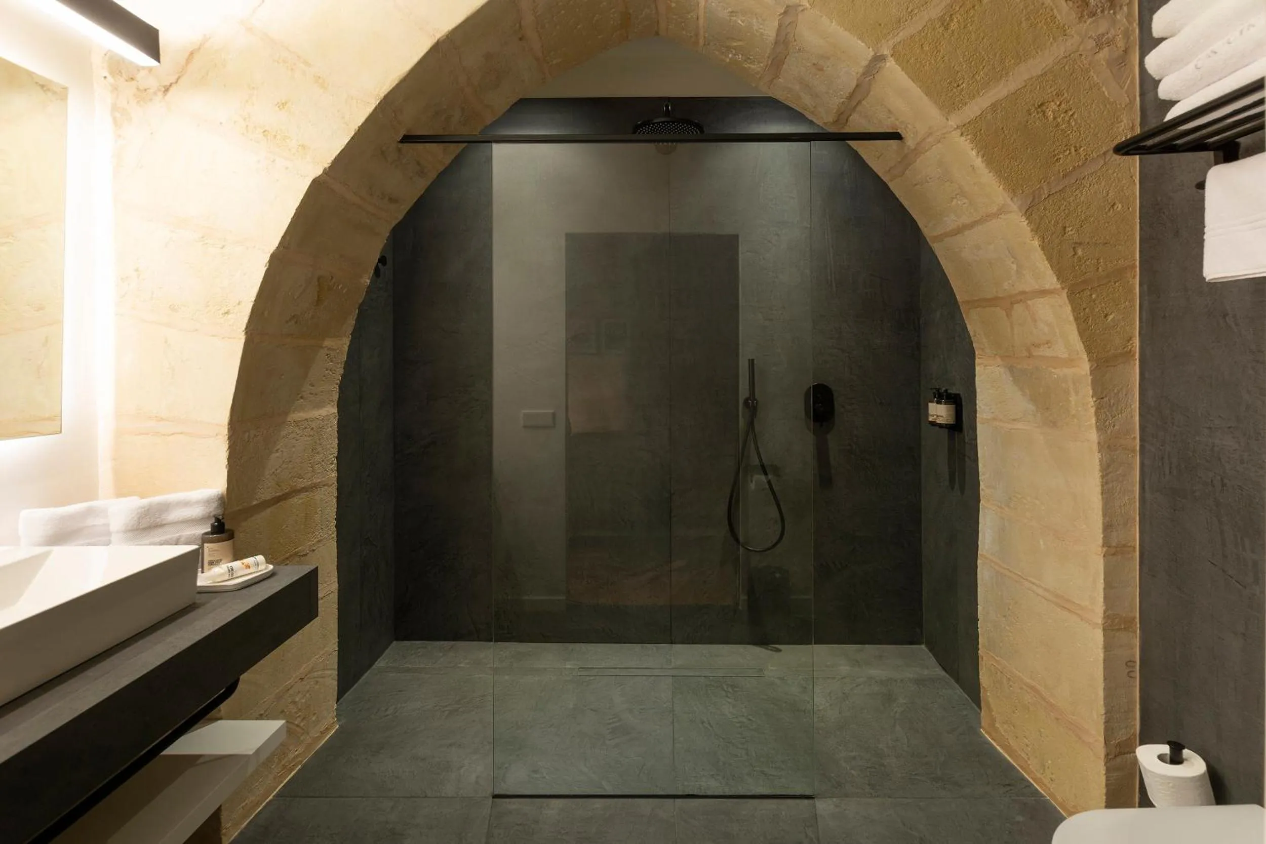 Shower in Hotel Can Cirera