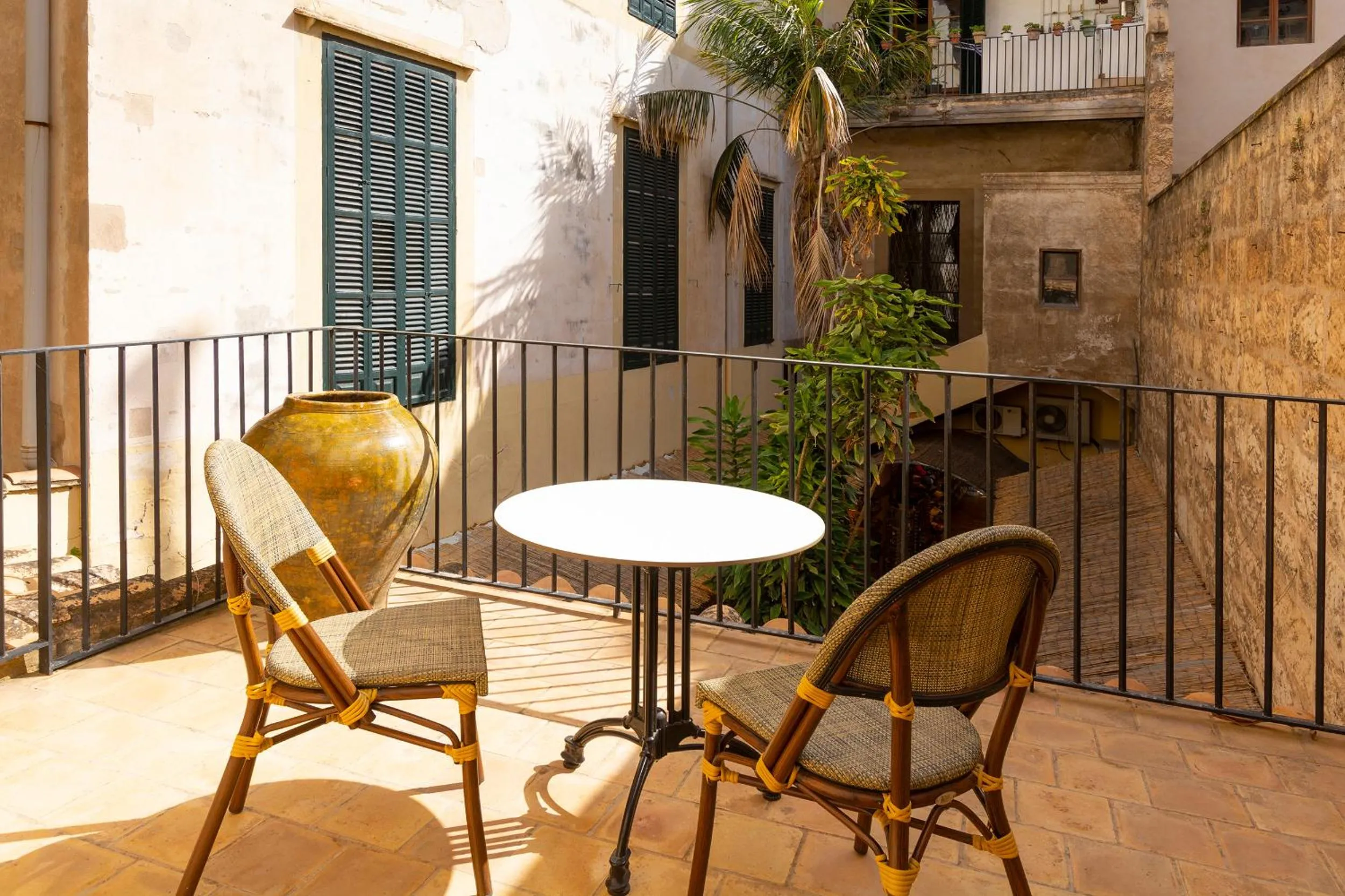 Balcony/Terrace in Hotel Can Cirera