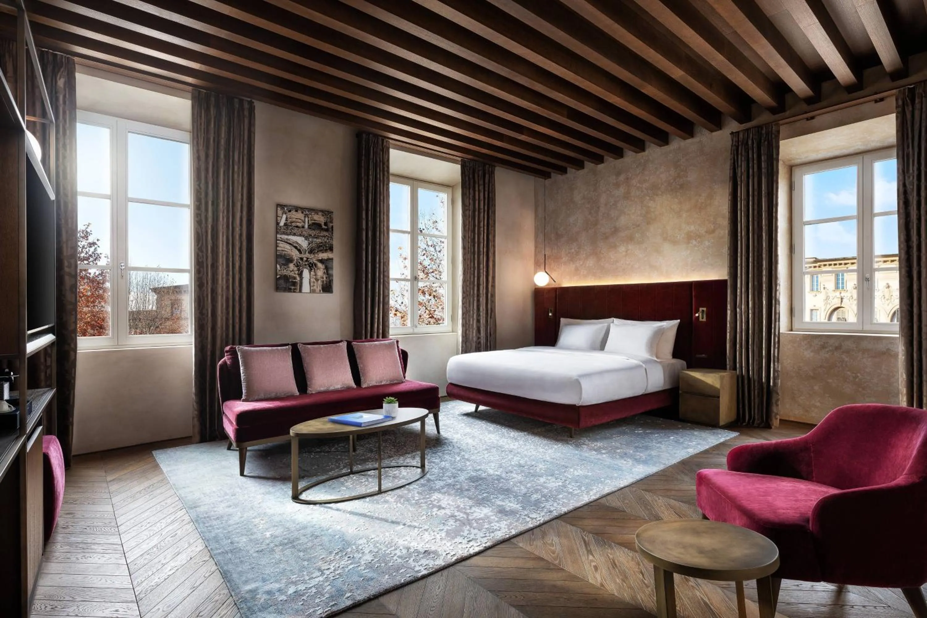 Bedroom, Bed in Grand Universe Lucca, Autograph Collection