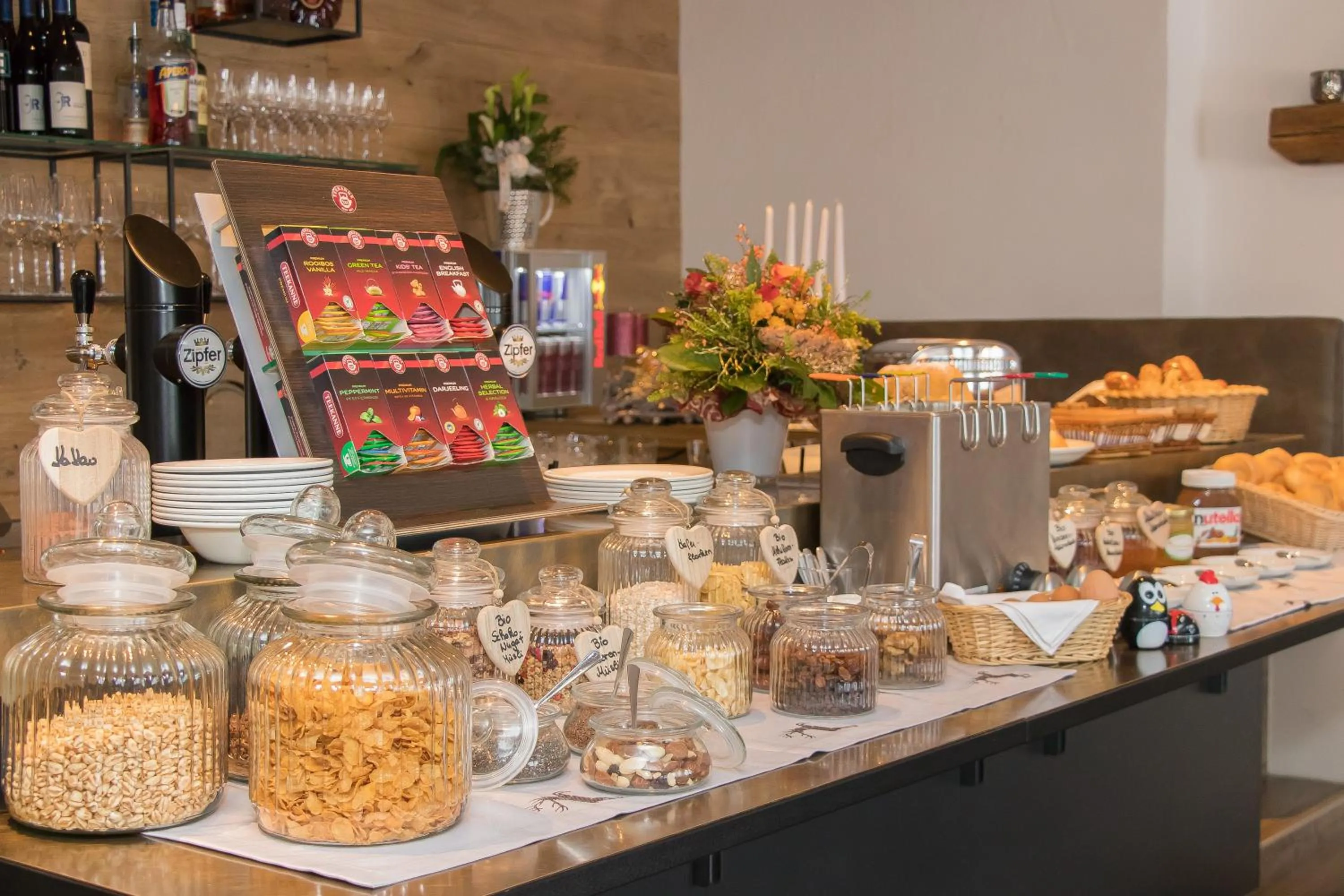 Breakfast in Schmittental Pension Self-Check-In