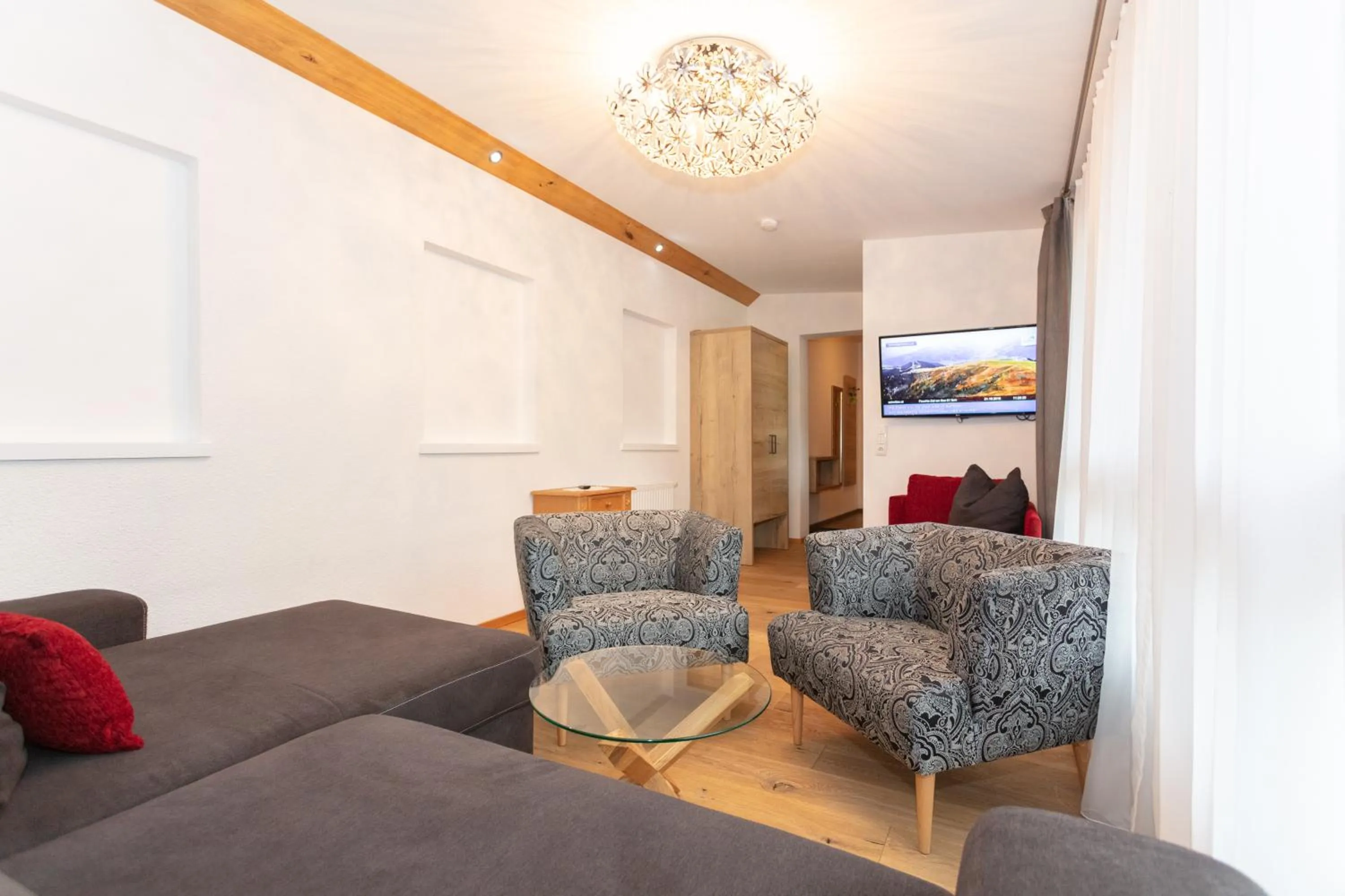 Living room in Schmittental Pension Self-Check-In