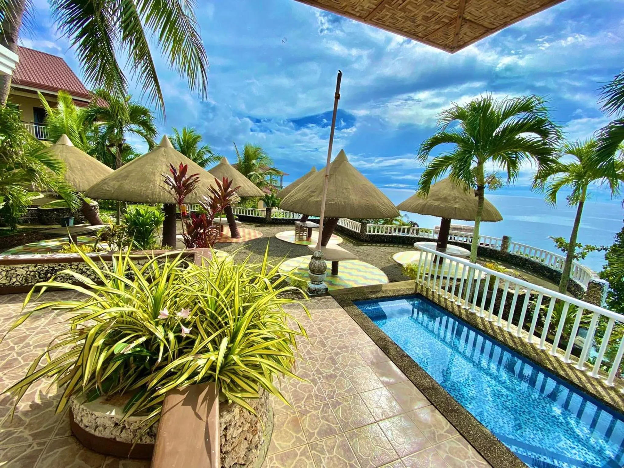 Property building in Azure Camotes Resort Hotel