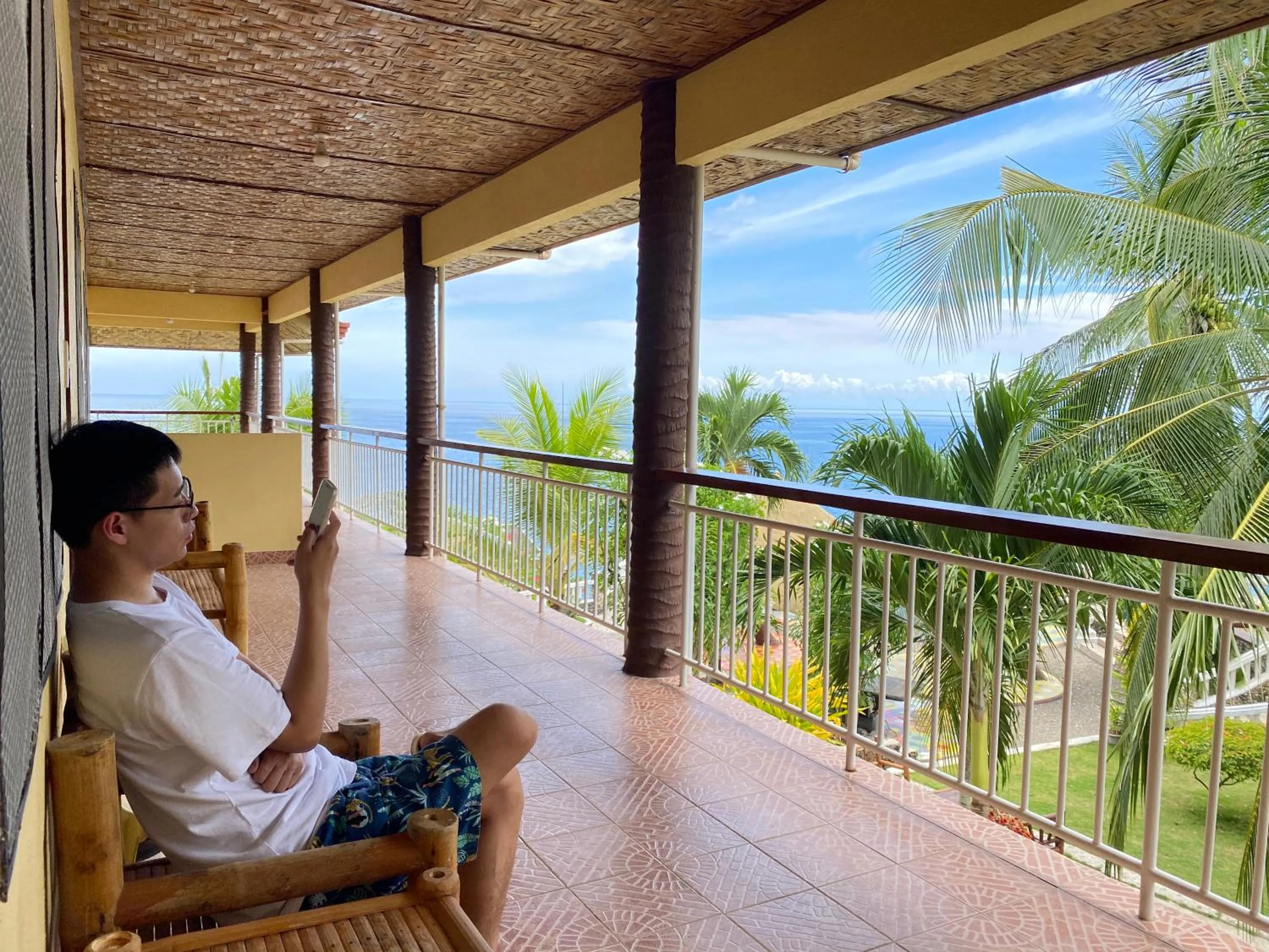 Property building in Azure Camotes Resort Hotel